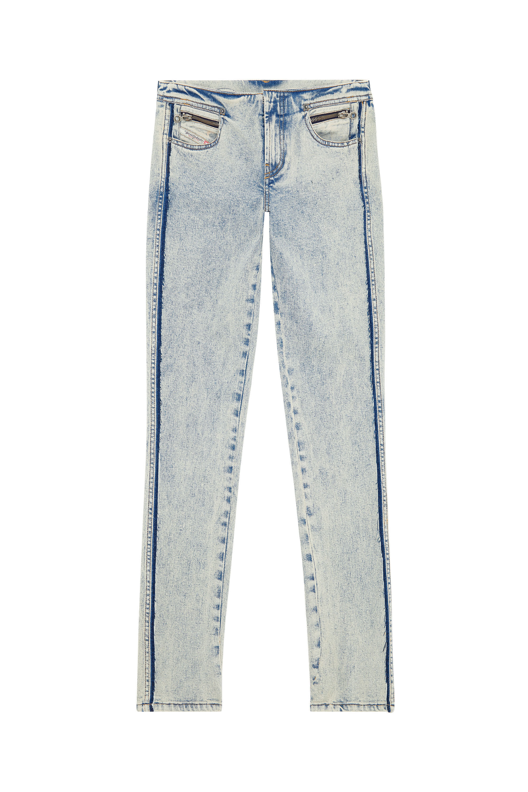 D TAIL RE Woman skinny Medium blue Jeans Diesel