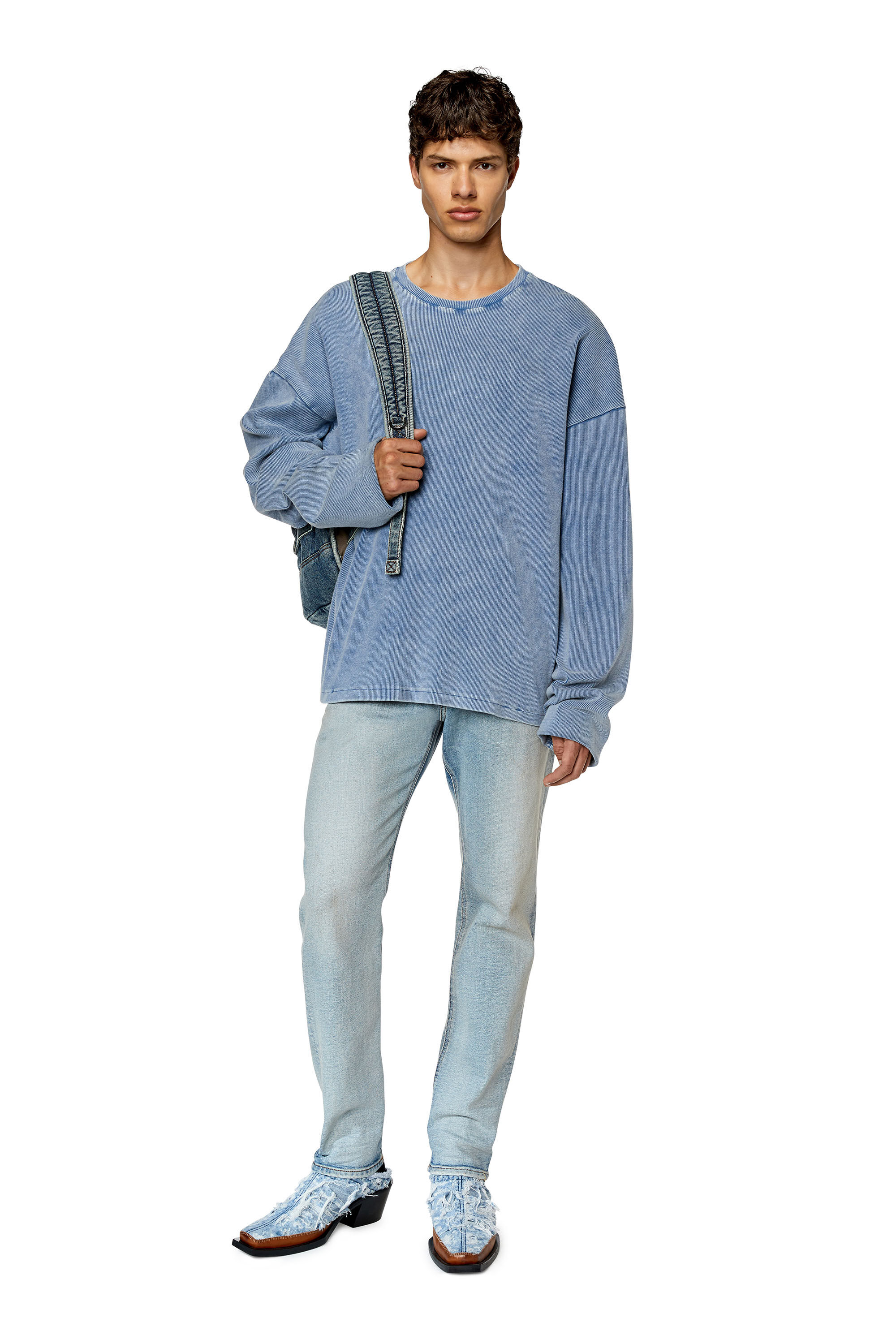 Diesel - Straight Jeans 1995 D-Sark 09E84, Light Blue - Image 1