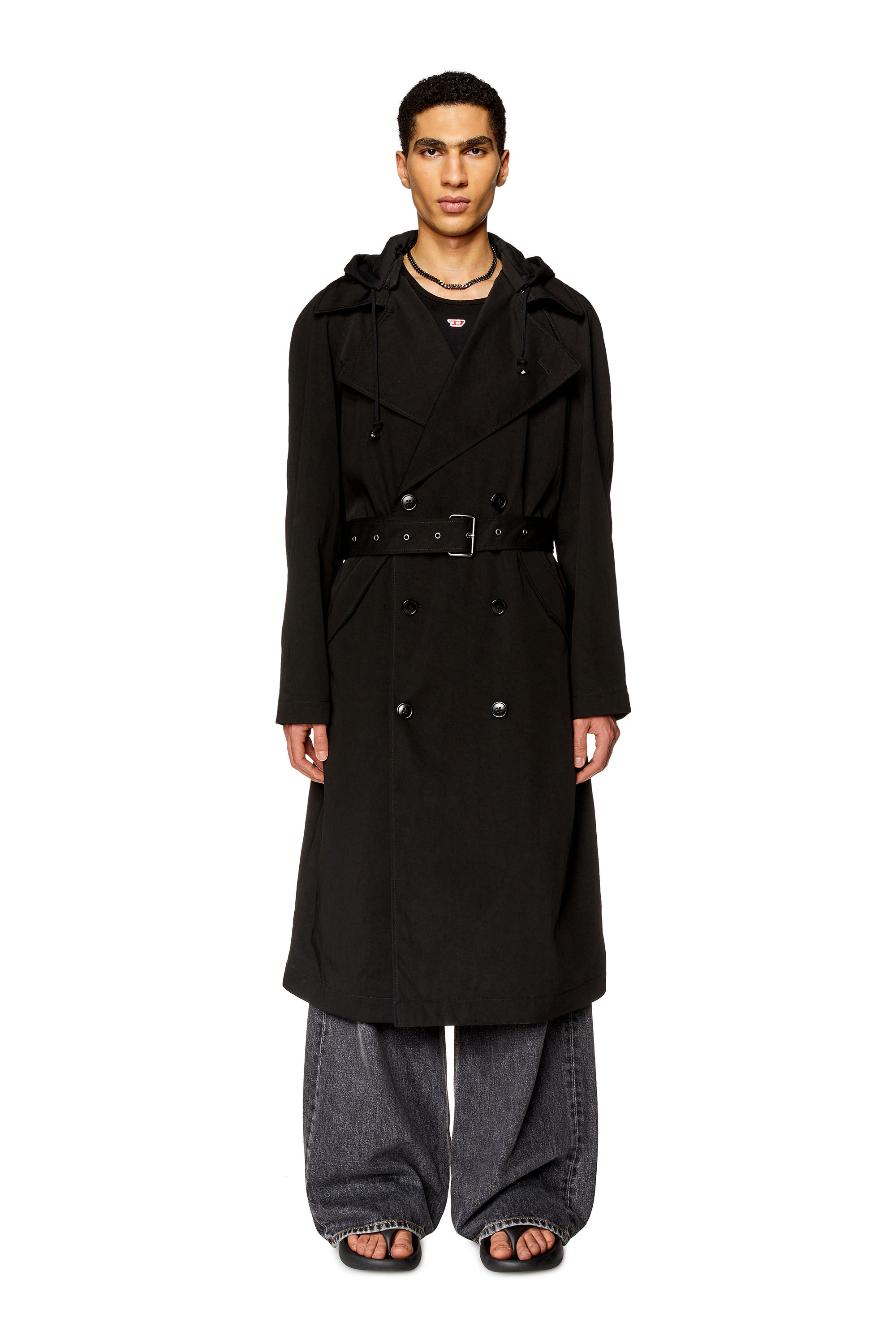 Diesel black coat new arrivals