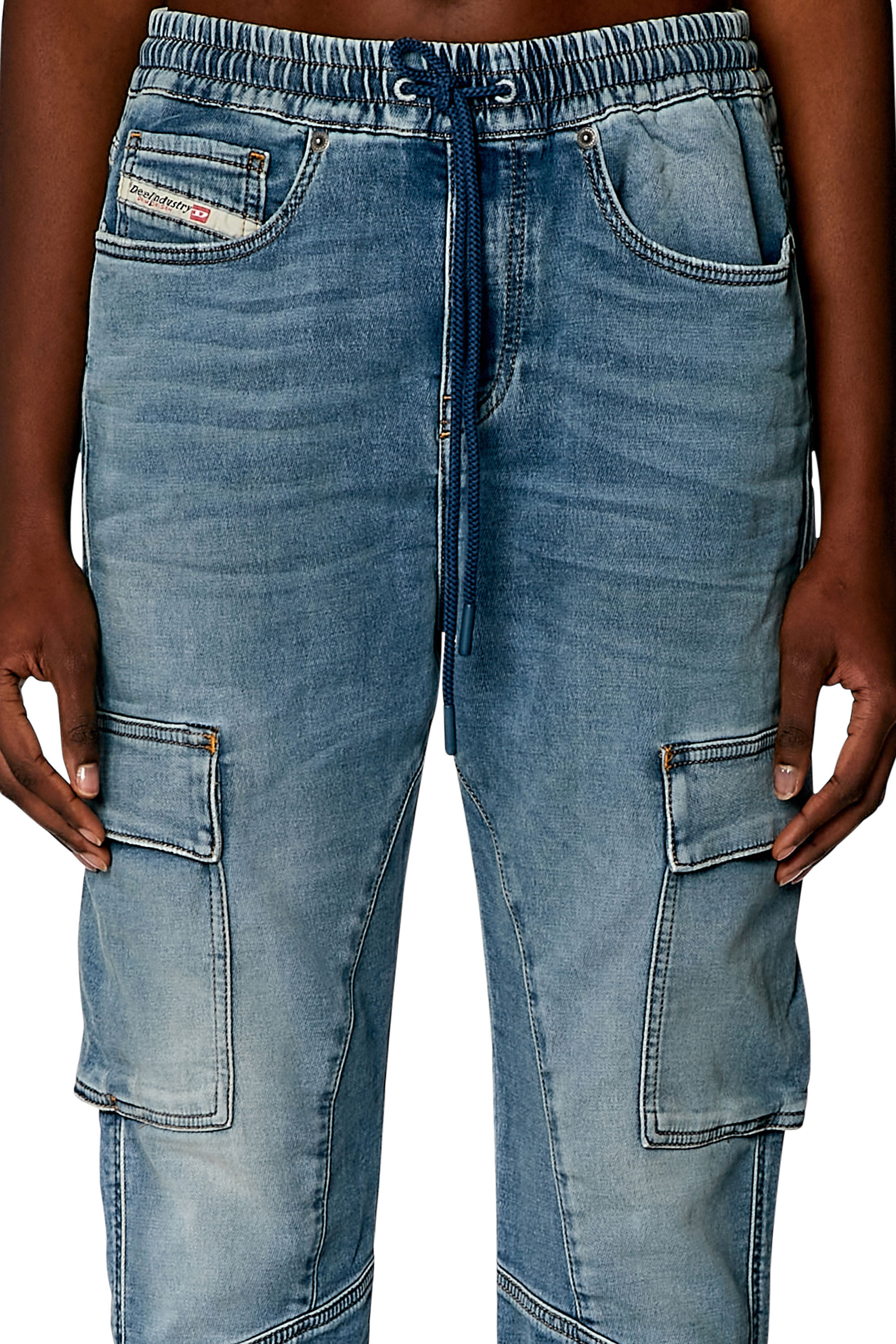 Women s Slim Jeans Light blue Diesel 2051 D Ursy Joggjeans