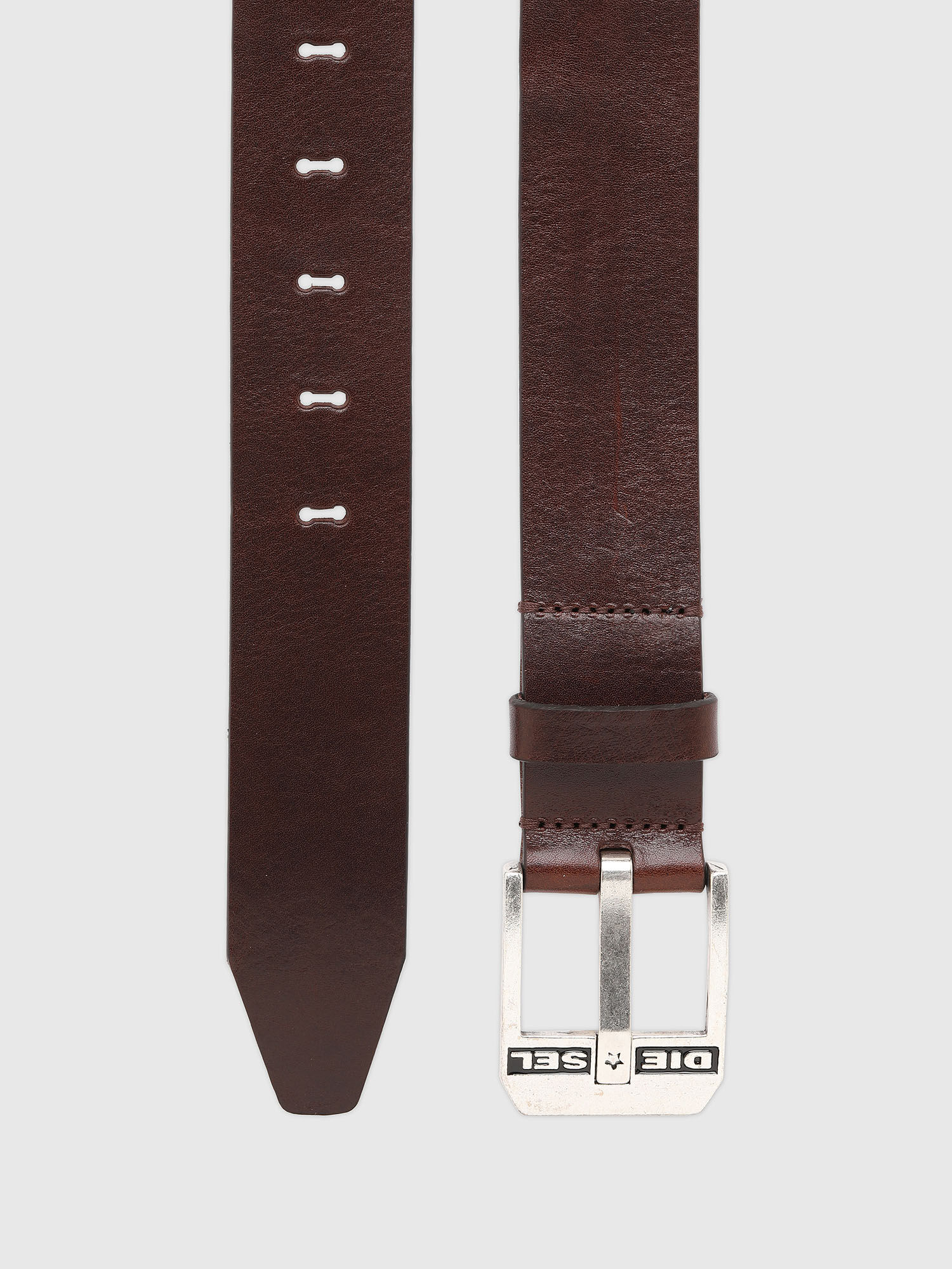 Diesel Mens Bluestar Leather Belt