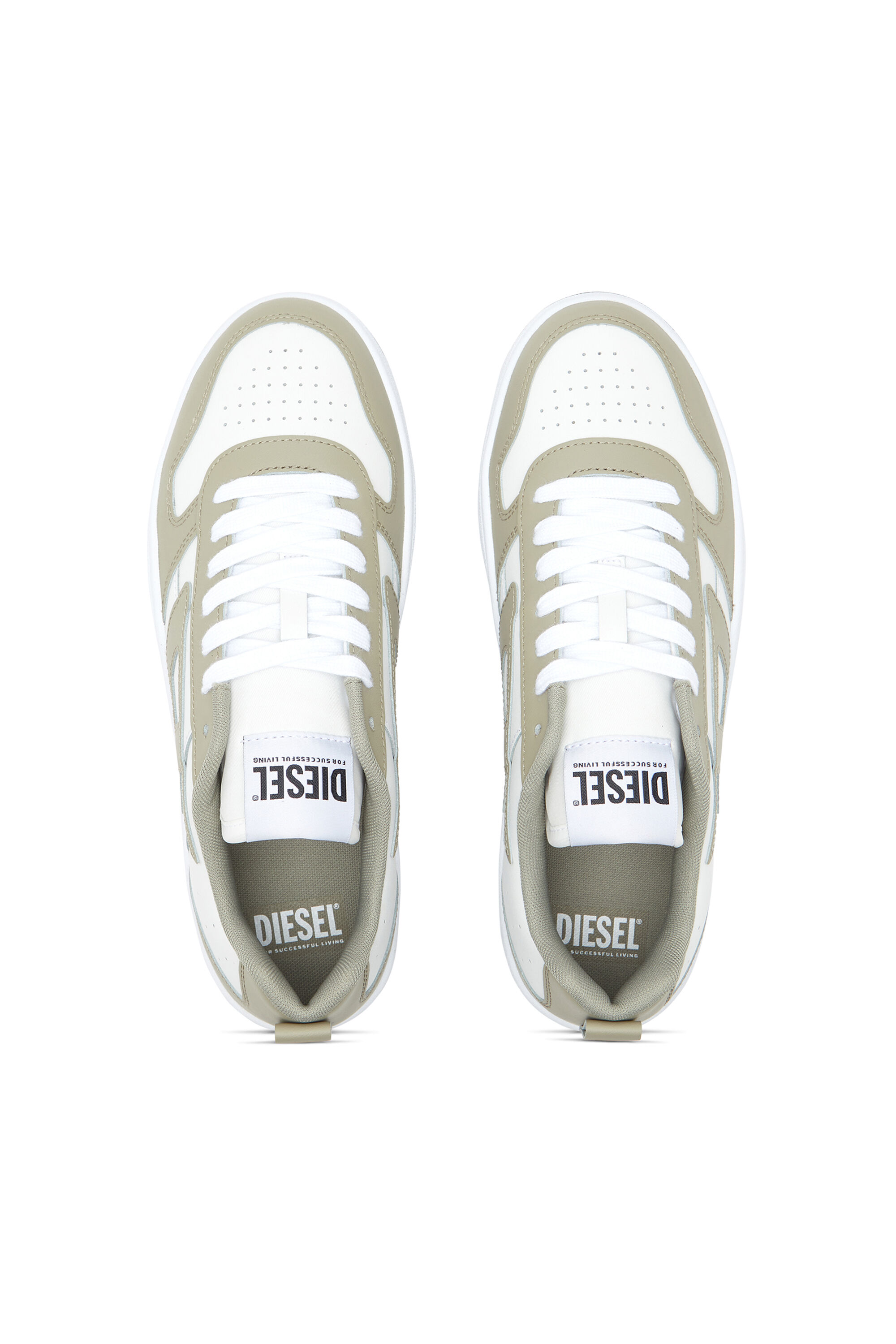 Men s S Ukiyo Low Low top sneakers in leather and nylon Multicolor Diesel