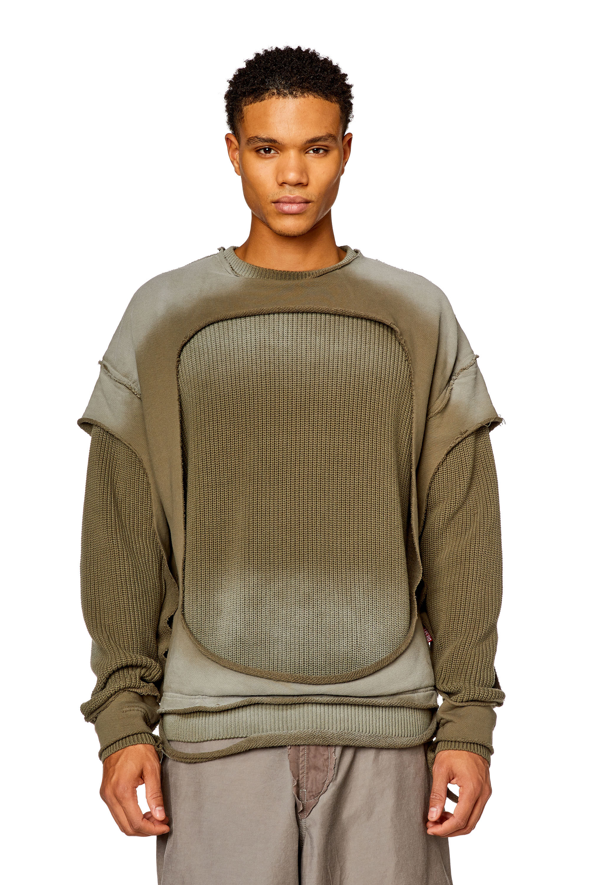 Diesel peel logo sweater outlet