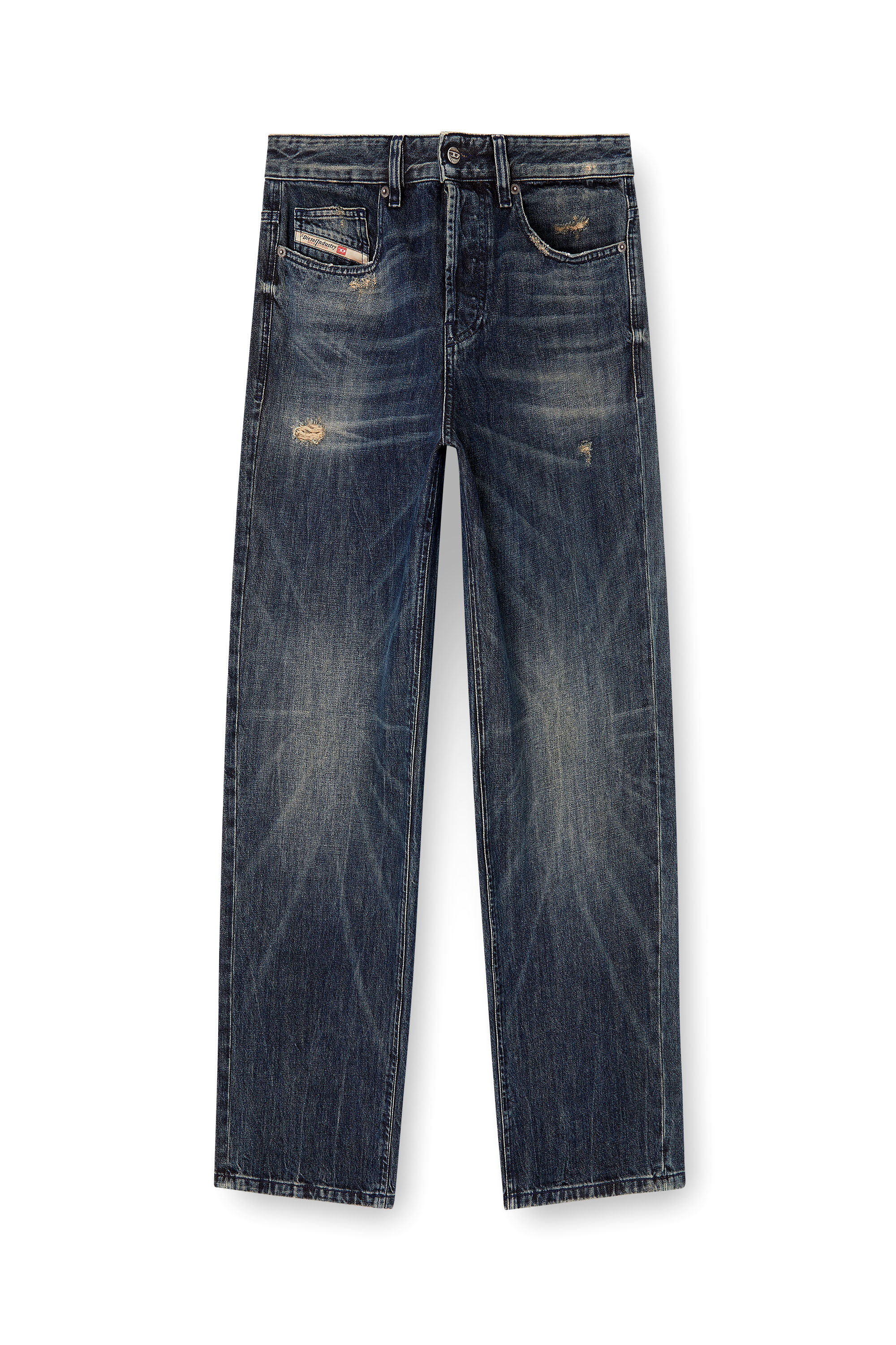 Men's Relaxed Jeans | Low Waist 2001 D-MacroDark Blue | Diesel GB