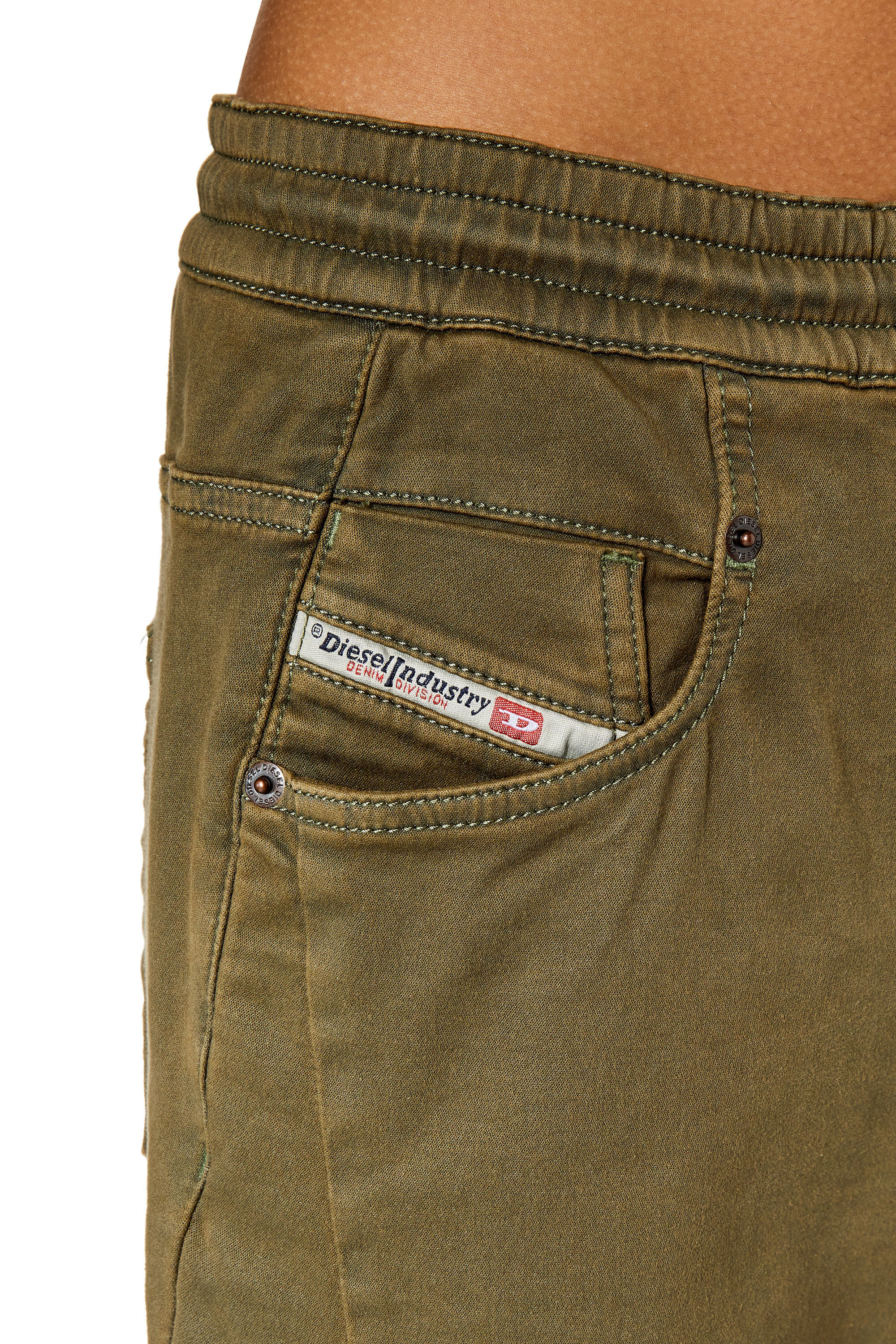 Diesel green jeans top