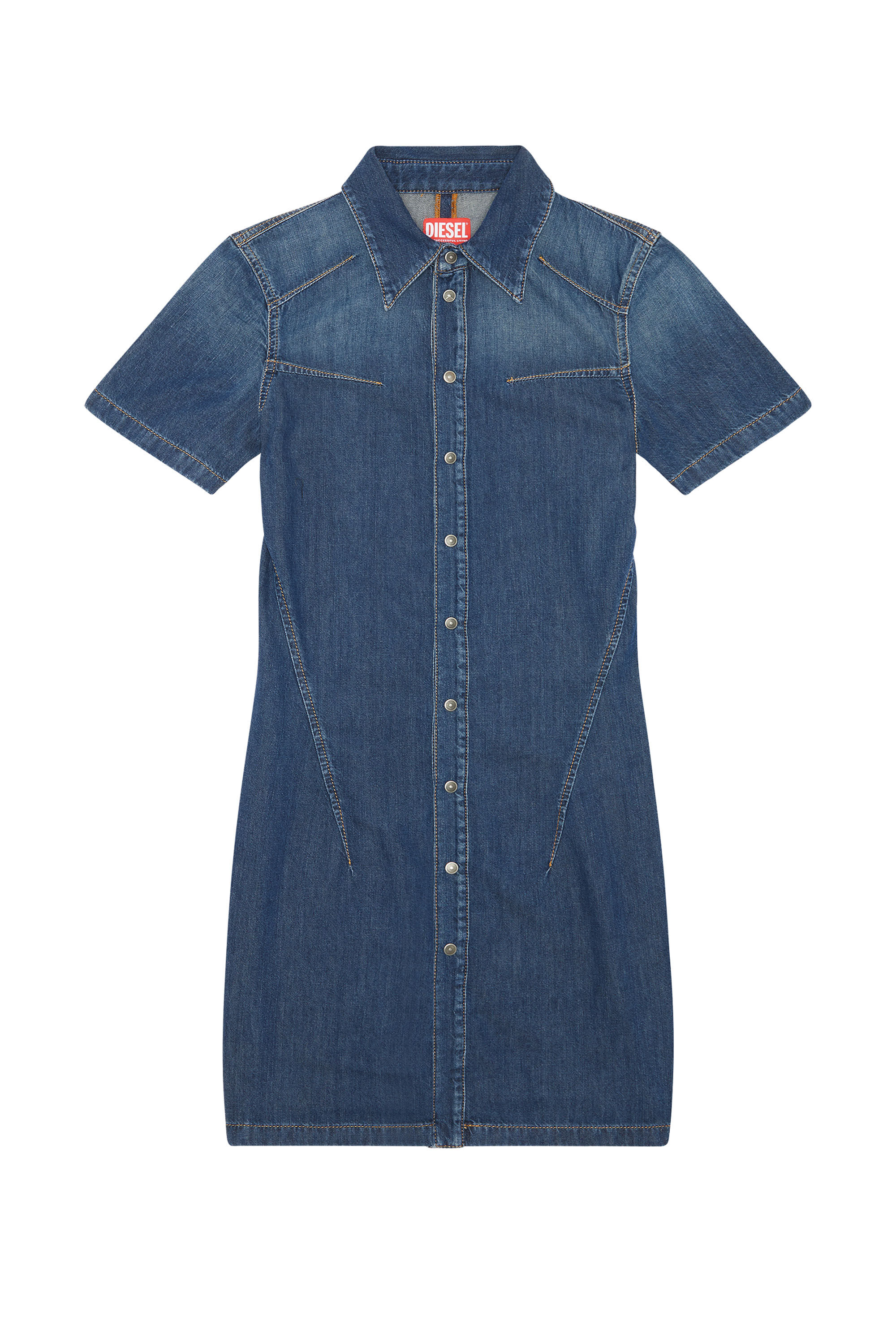 Diesel denim shirt dress new arrivals