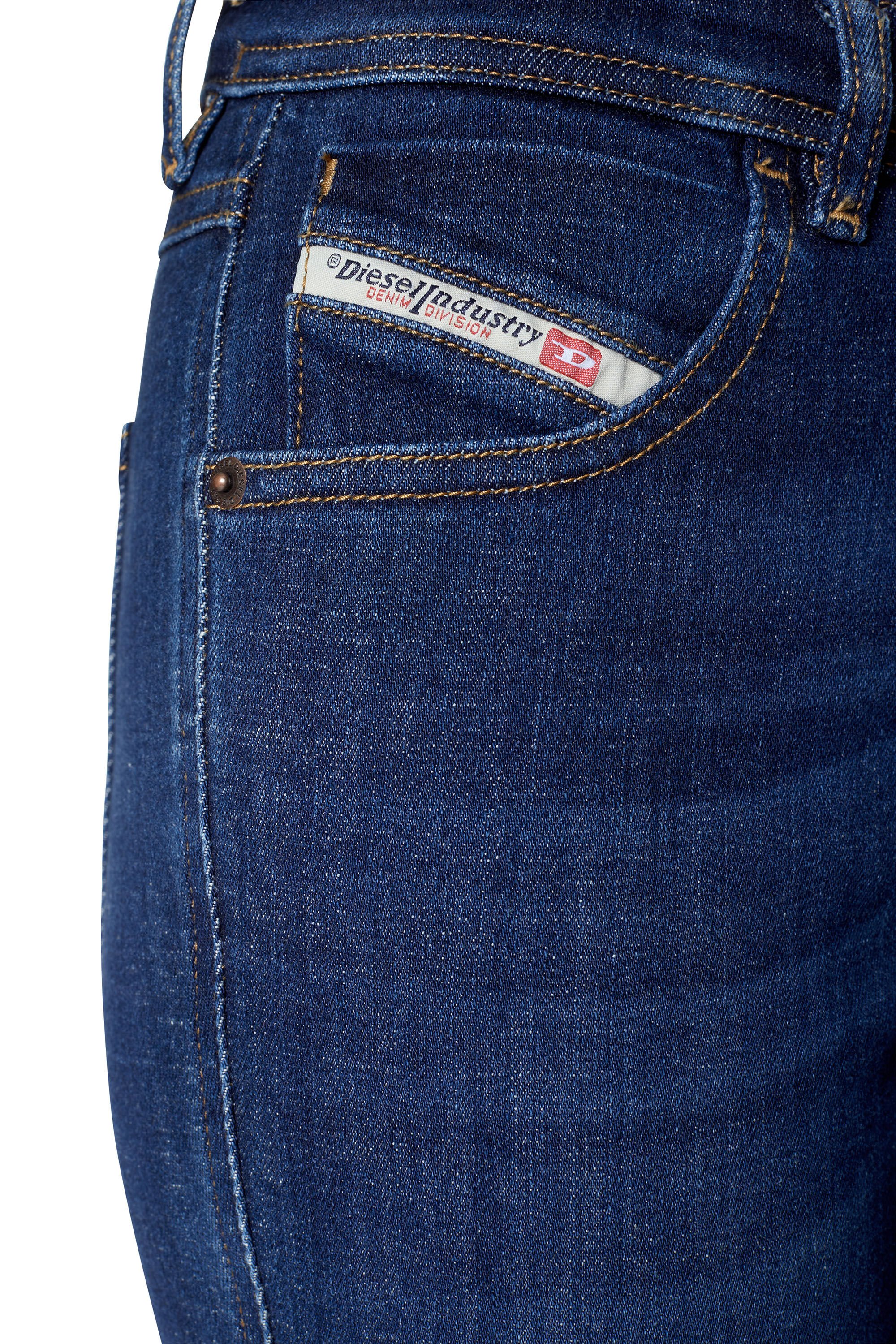 Diesel - Skinny Jeans 2015 Babhila 09C58, Dark Blue - Image 6