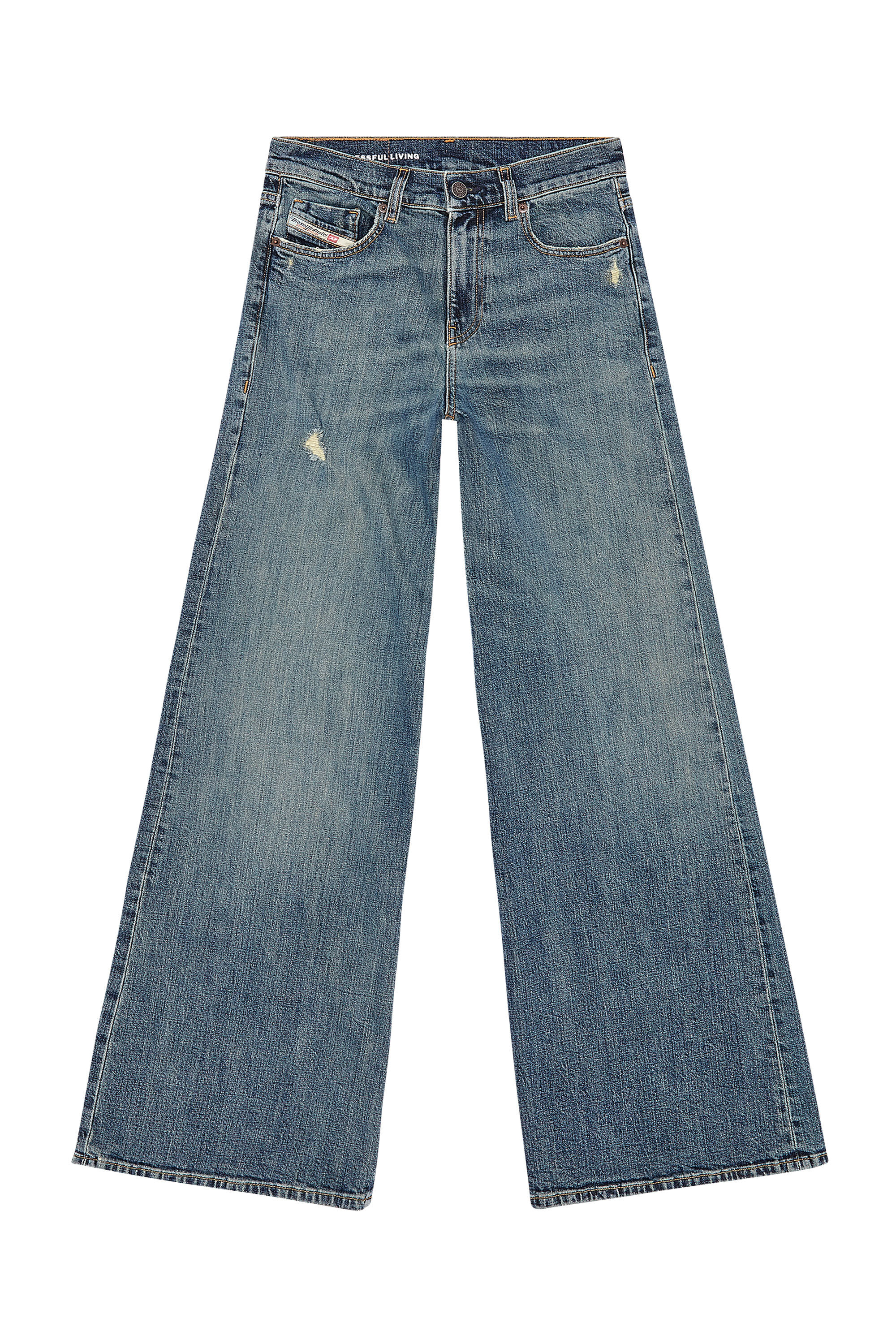 Diesel - Bootcut and Flare Jeans 1978 D-Akemi 0DQAC, Medium blue - Image 2