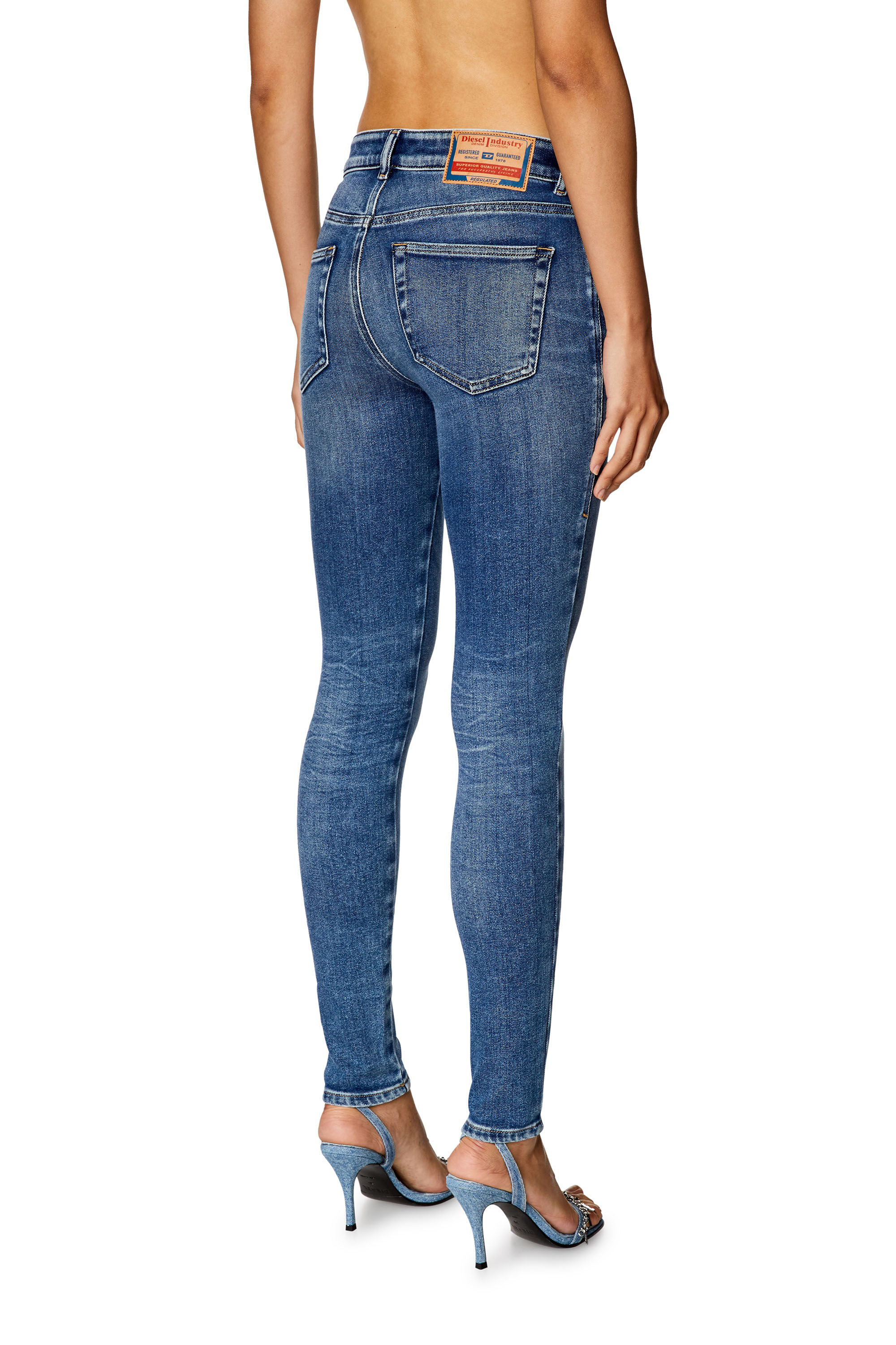 Diesel super slim skinny high waist top