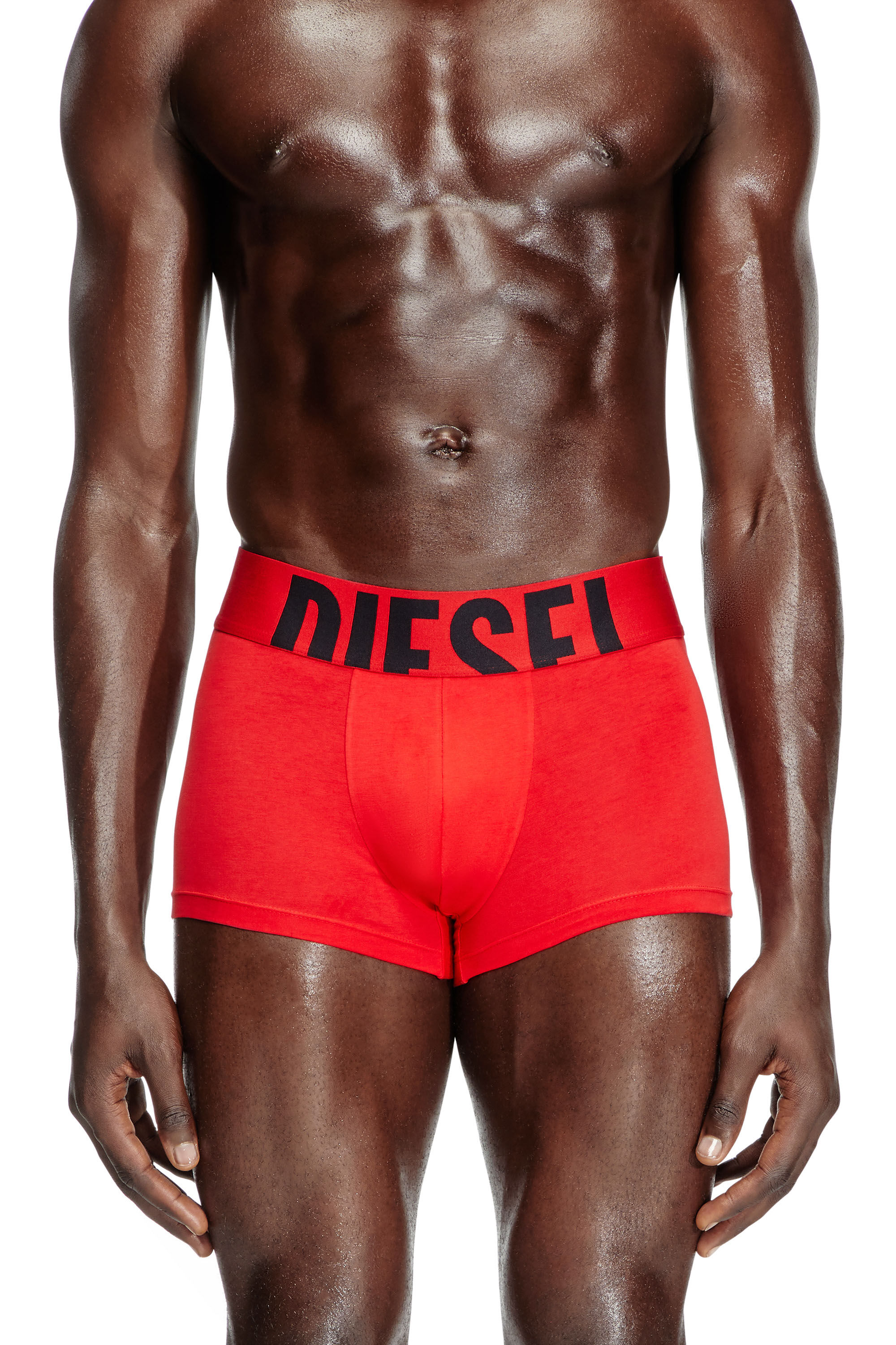 Men's Three-pack boxer briefs in stretch cotton | Multicolor | Diesel