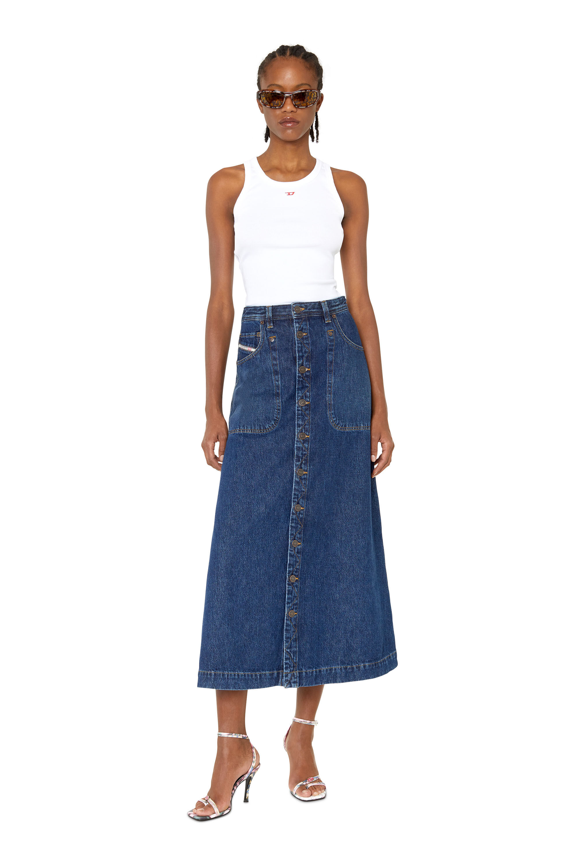 A line skirt discount long