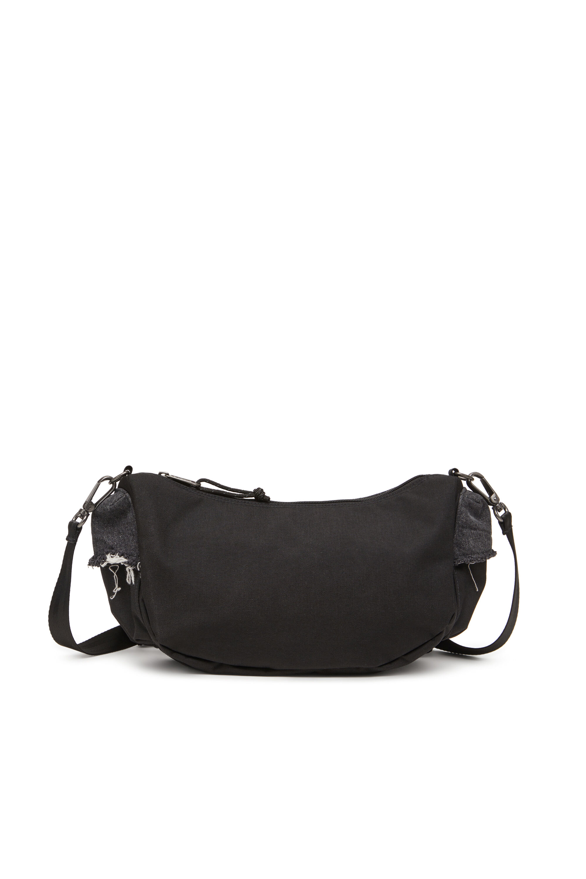 Women's Shoulder bag in destroyed denim | Black | Diesel
