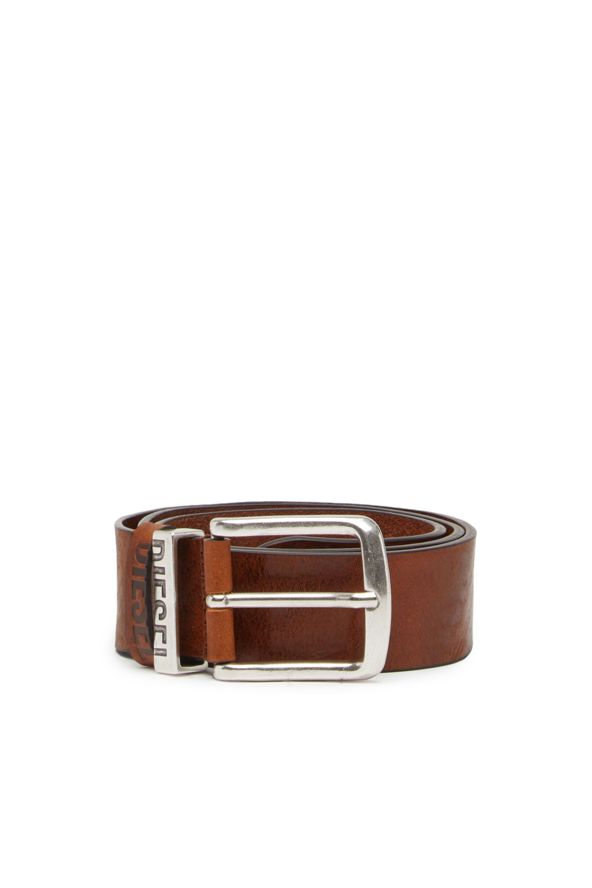 Men's Belt with contrast loops | Diesel B-VISIBLE