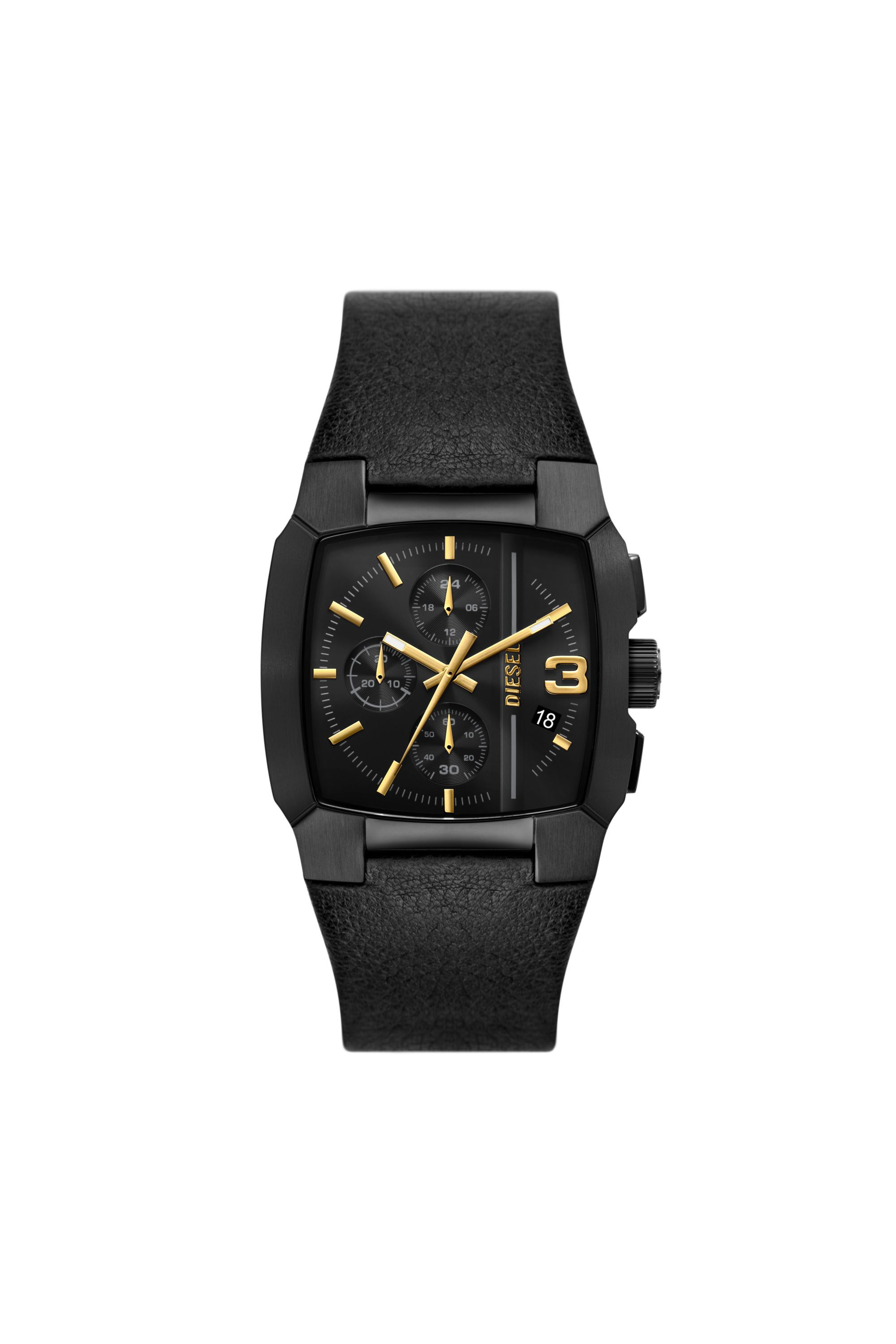Diesel black watches best sale