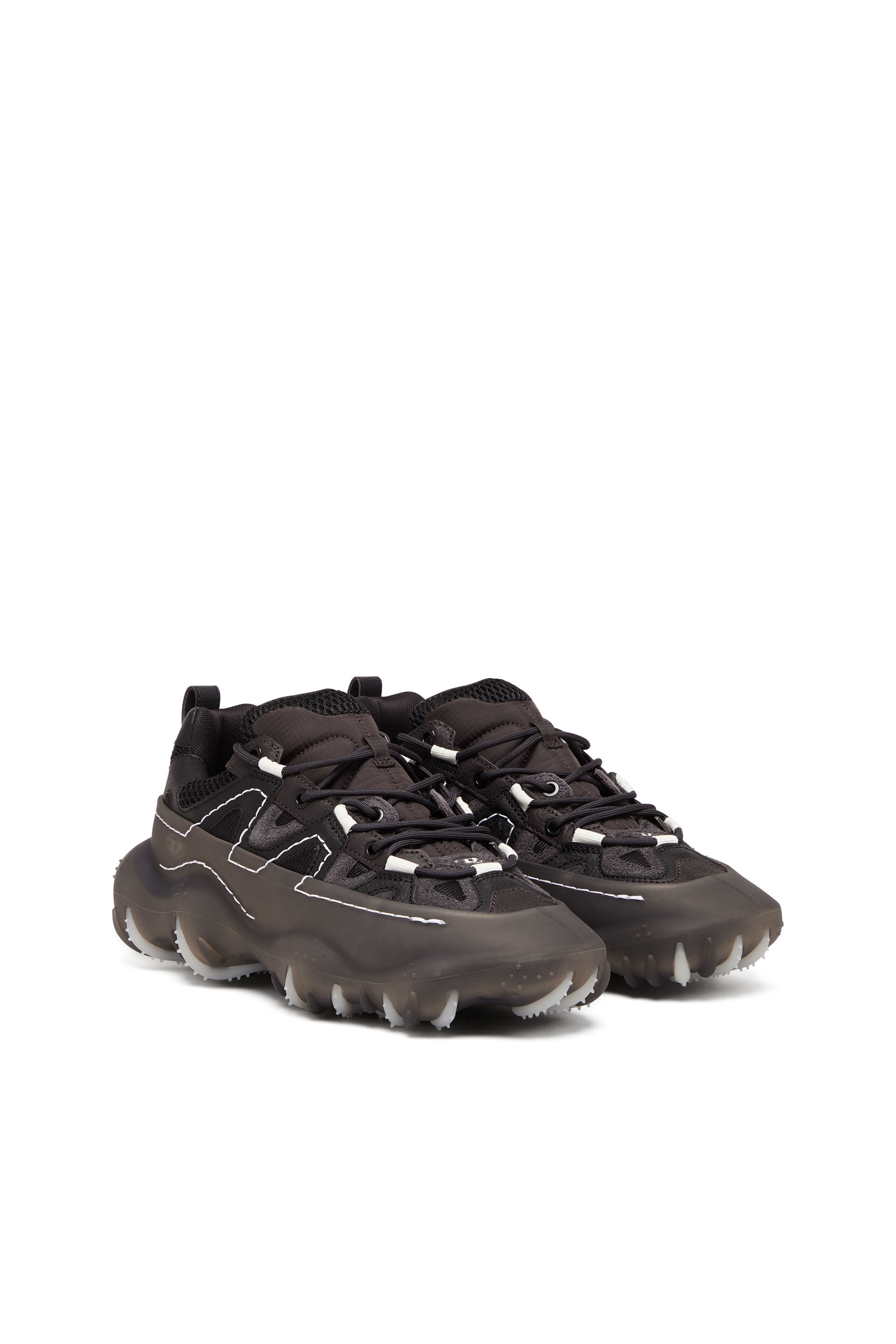 Diesel black trainers hotsell