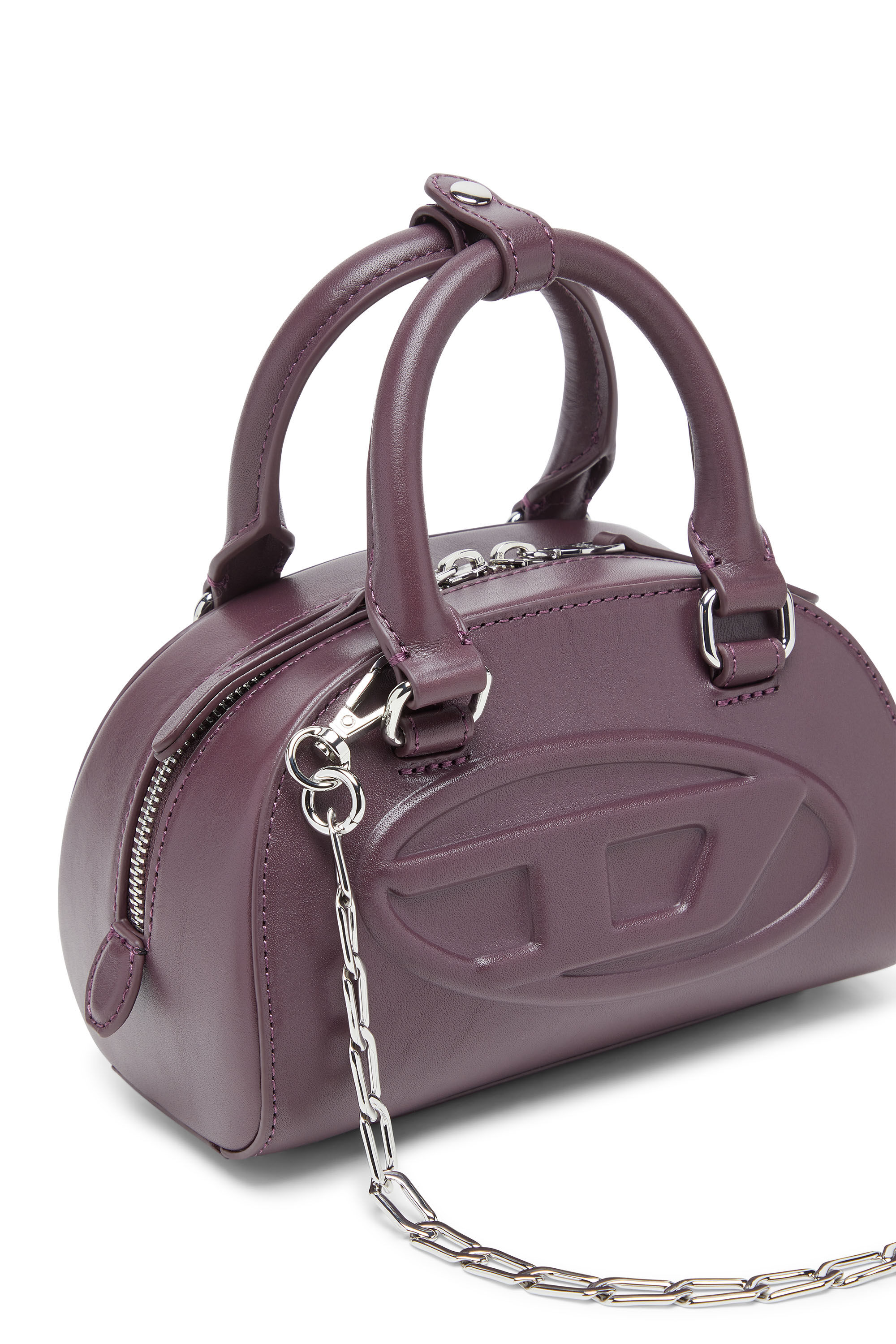 FARFETCH 1DR DOME CROSSBODY, Burgundy