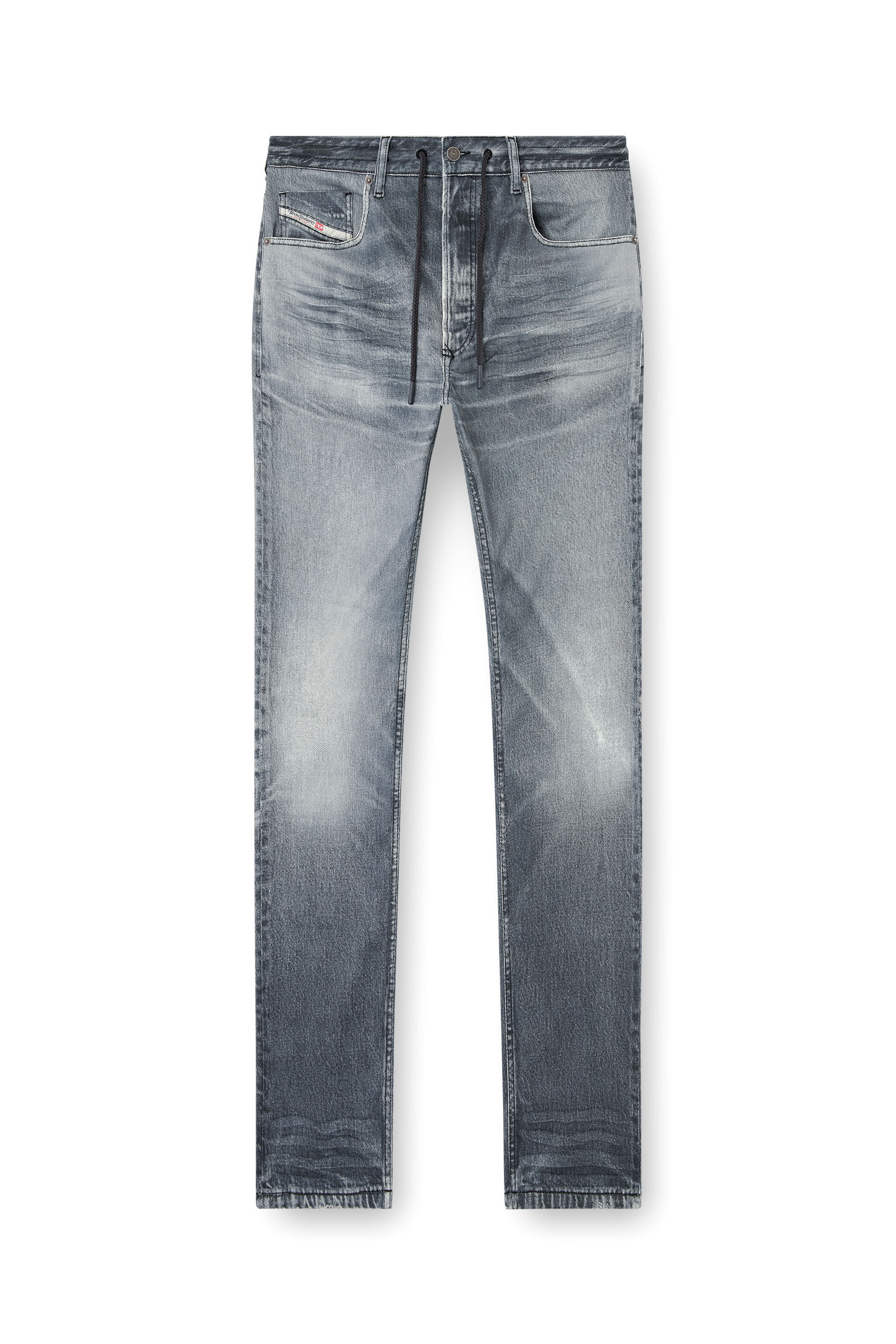 Diesel - Man's Regular 2030 D-Krooley Joggjeans® 068PC, Light Blue - 2