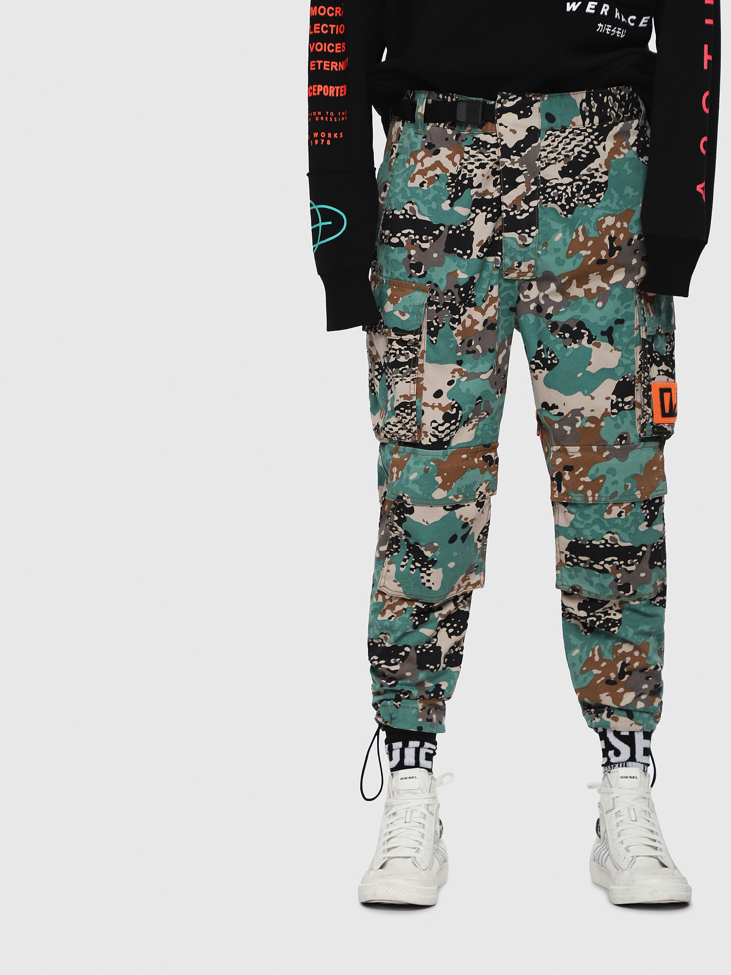 diesel camo pants