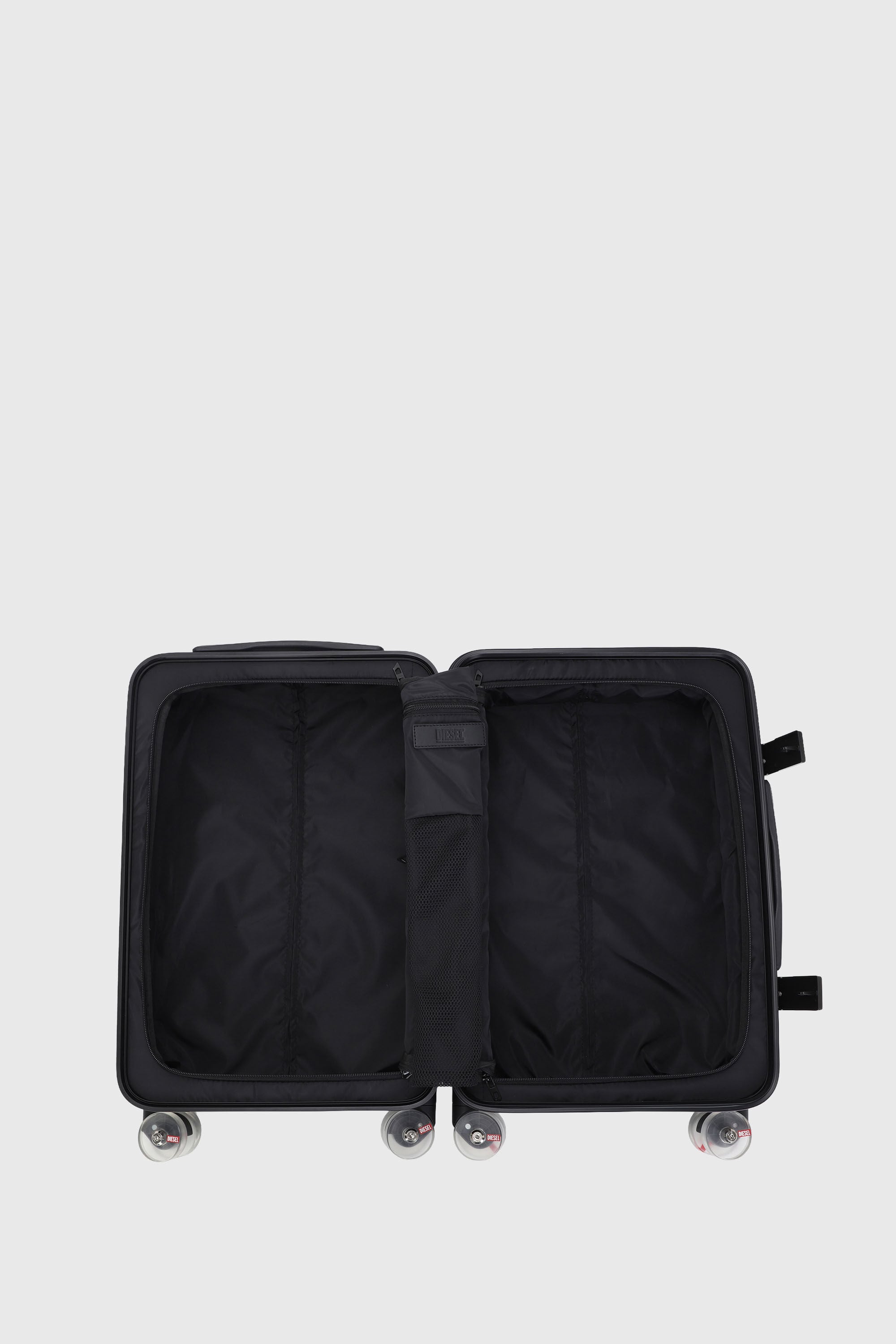 Diesel - DSL CARBON FIBER TROLLEY-BLACK- DSL001, Unisex's Carbon fiber suitcase size S in Black - 4