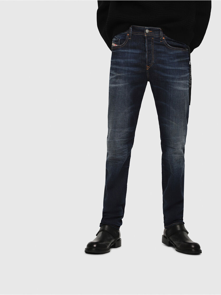 BUSTER 069AH Men: Tapered Dark Jeans | Diesel