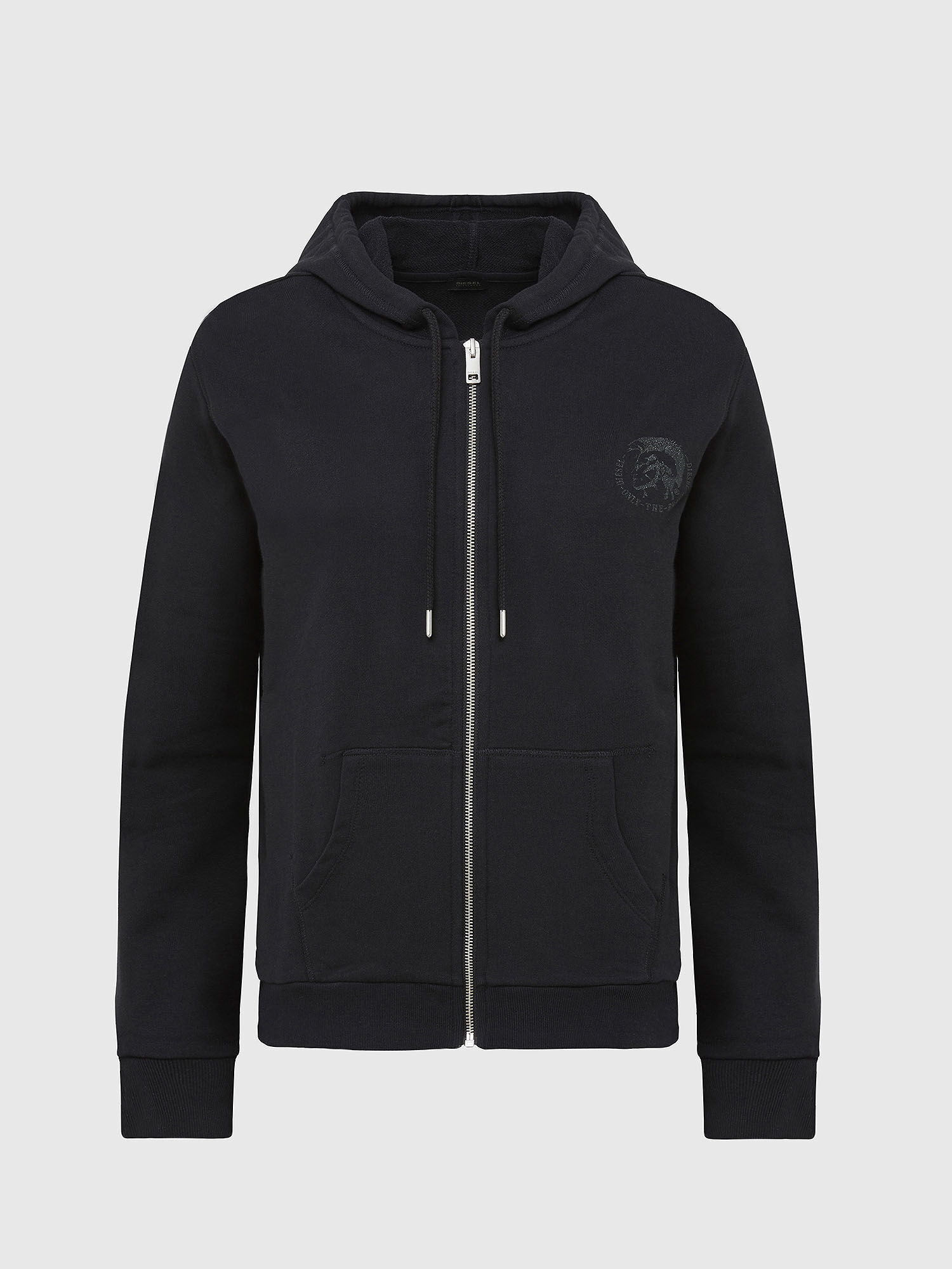black sweater zipper