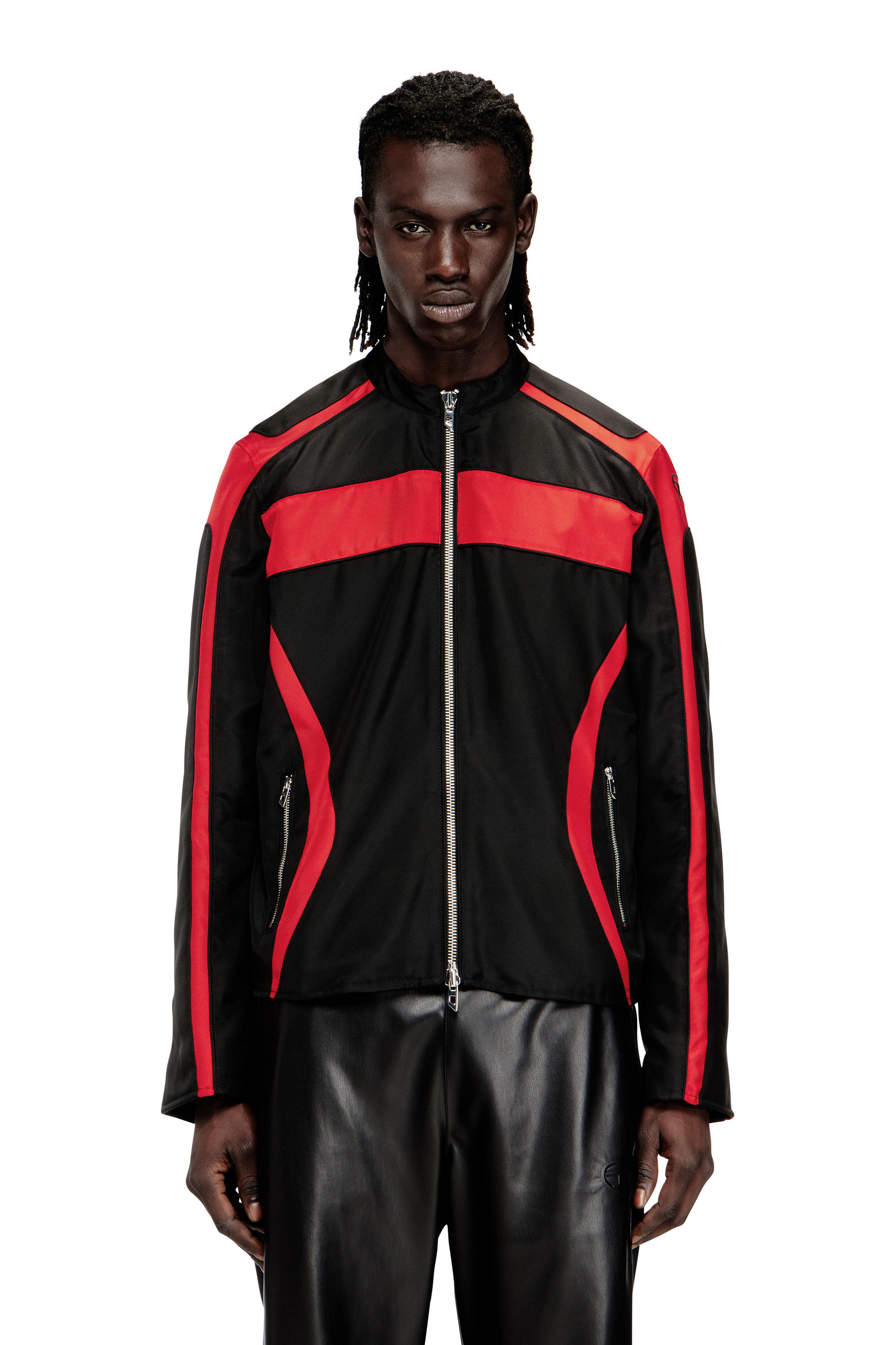 ジャケット・アウター Diesel Jacket J-Red Slim Fit Nylon Biker Diesel Jacket J-Red Slim Fit Nylon Biker - メルカリ