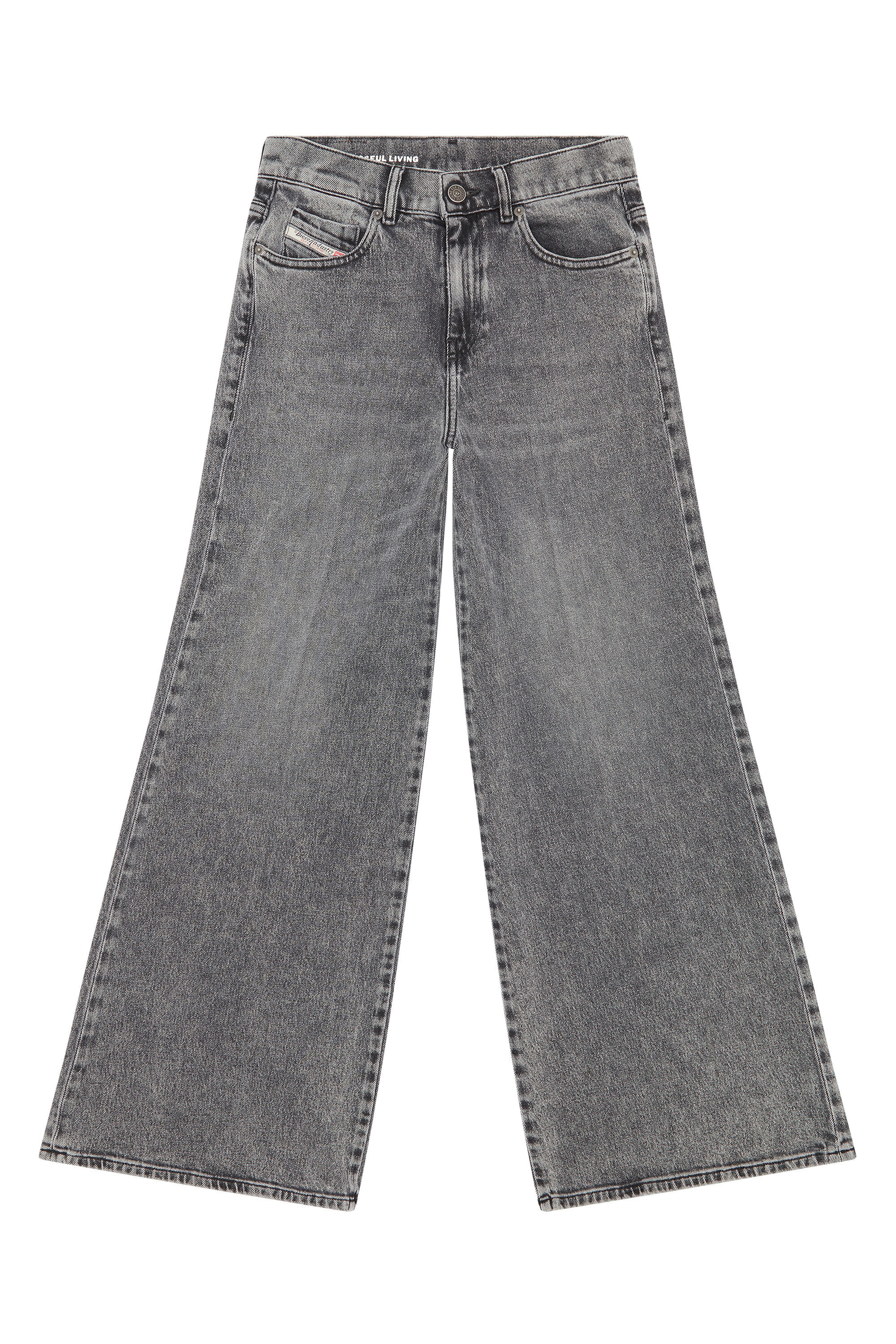 Women's Bootcut and Flare Jeans | Grey | Diesel 1978 D-Akemi