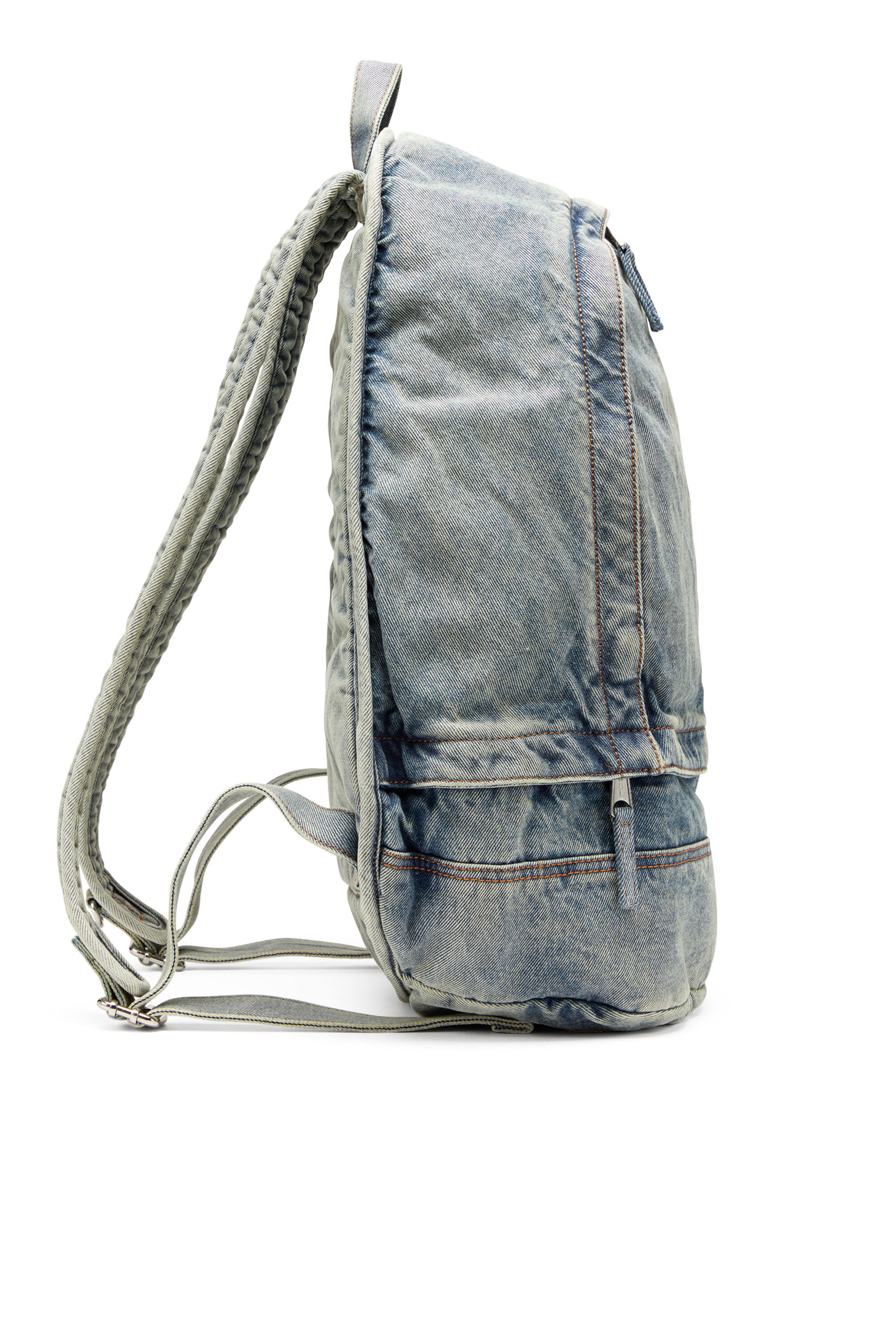 Men s Rave Backpack in solarised denim Blue Diesel