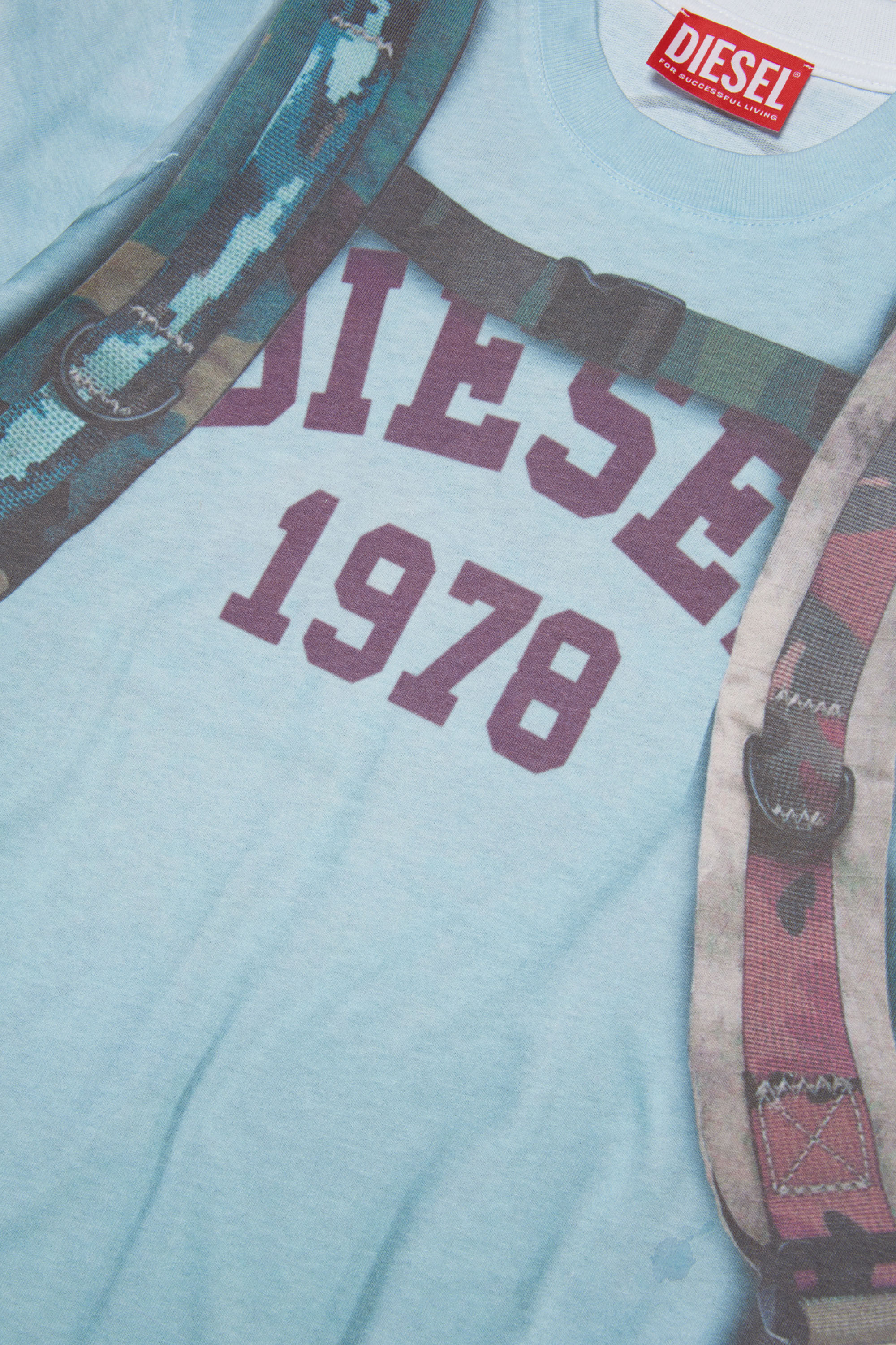 Diesel - TWASHE3 OVER, Light Blue - Image 3