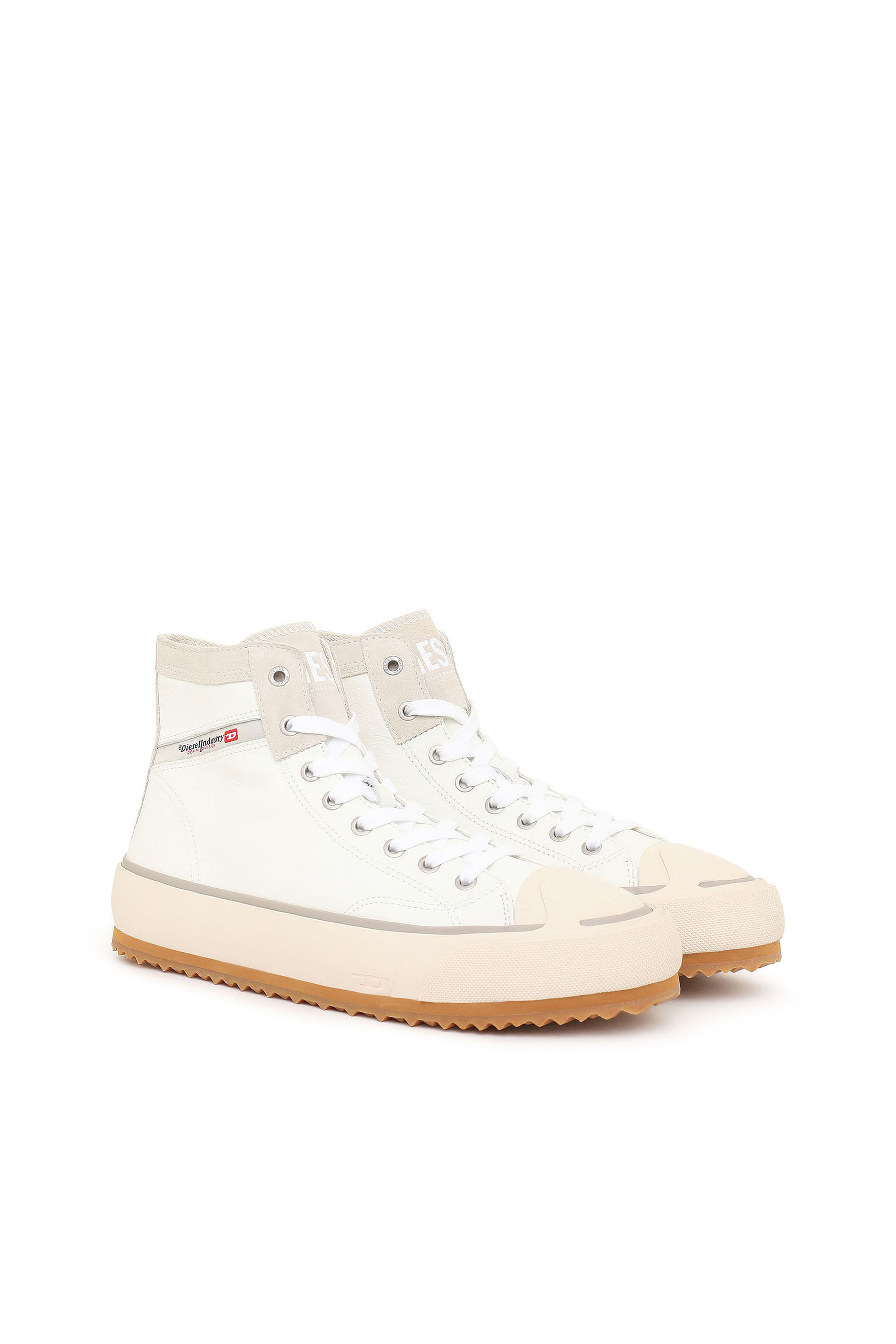 S PRINCIPIA MID X Unisex High top sneakers in leather Diesel
