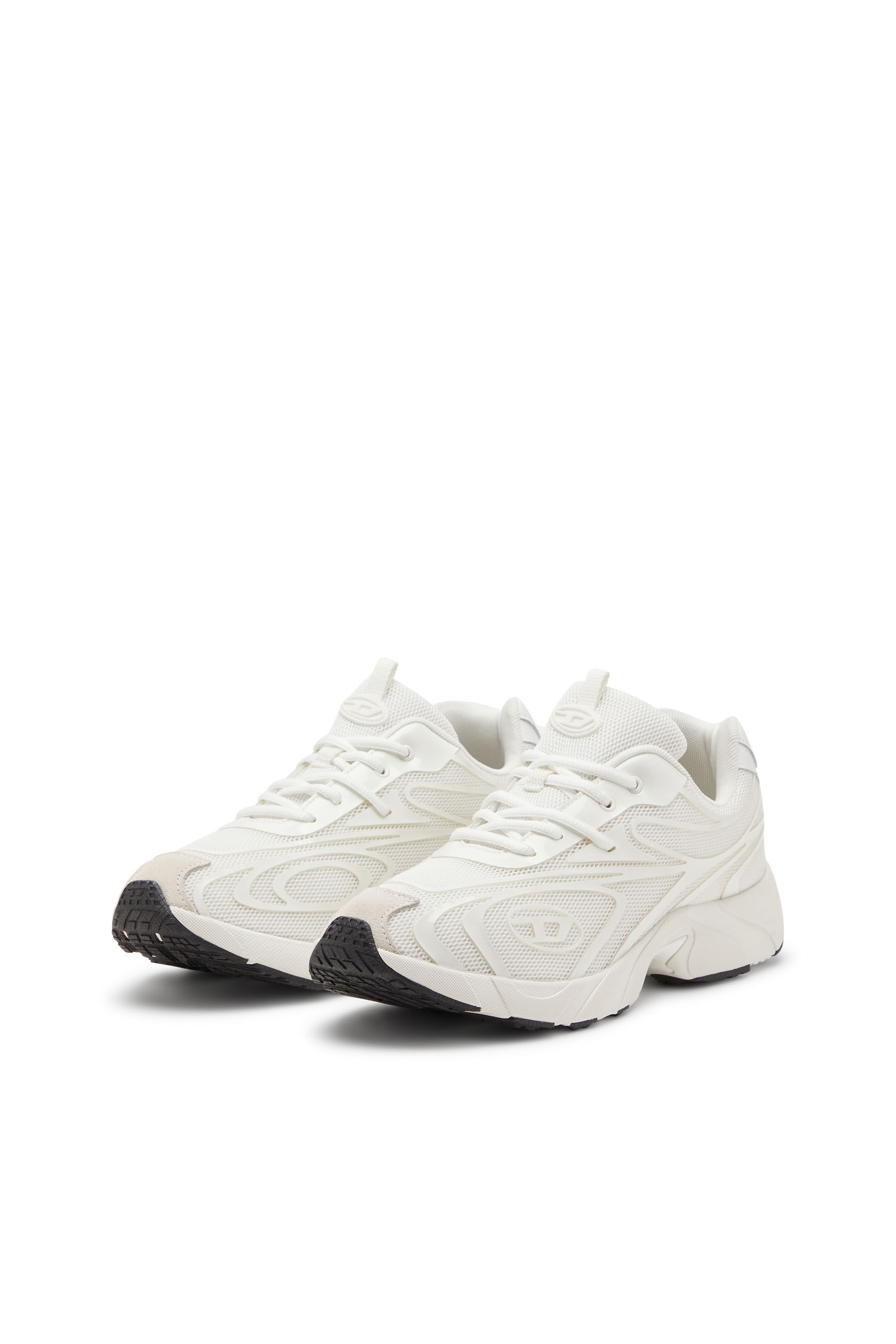 Diesel - S-D-VIT'S 500 LOW, Man's S-D-Vit - Lace-up sneakers in White - 8