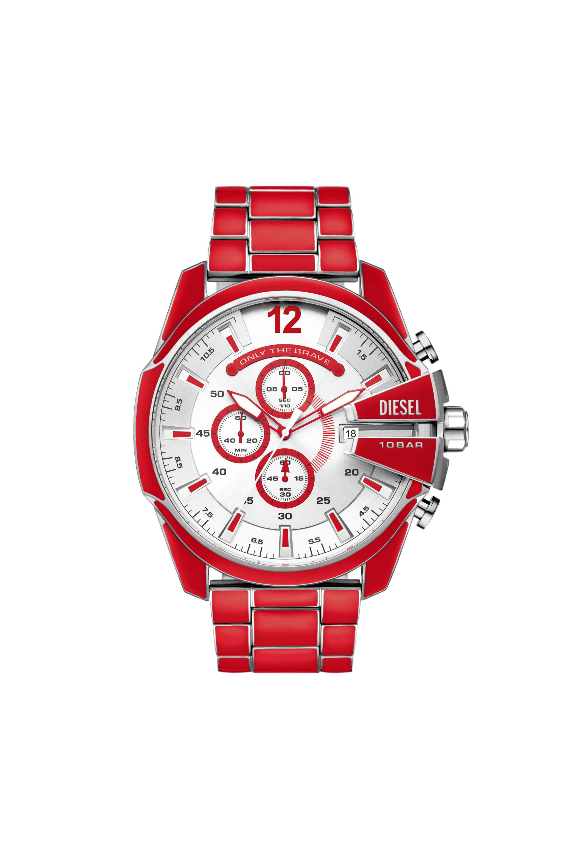 Orologio diesel rosso hot sale