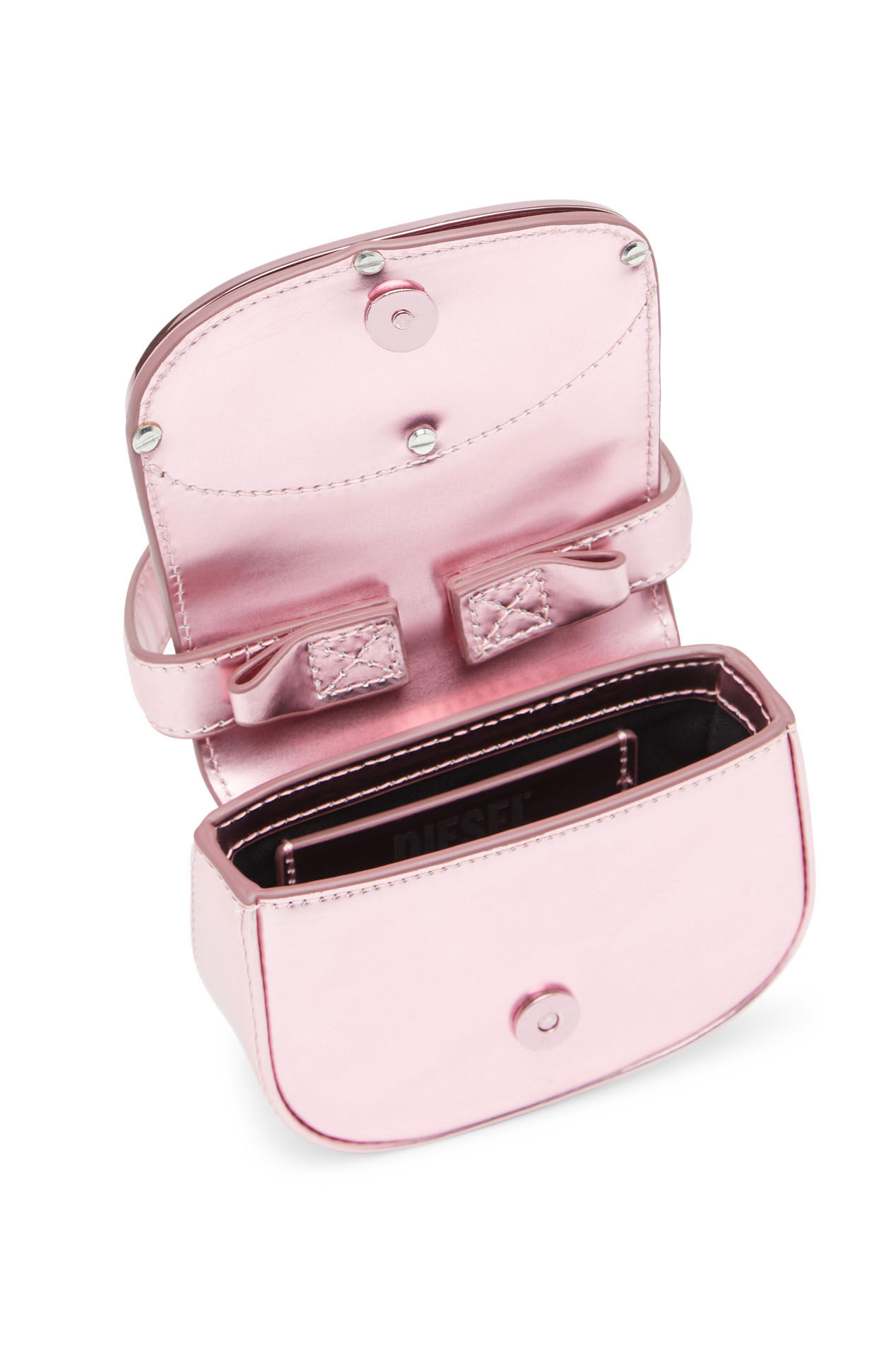 1DR-XS-S Woman: Mini bag in mirrored leather | Diesel {{Country}}