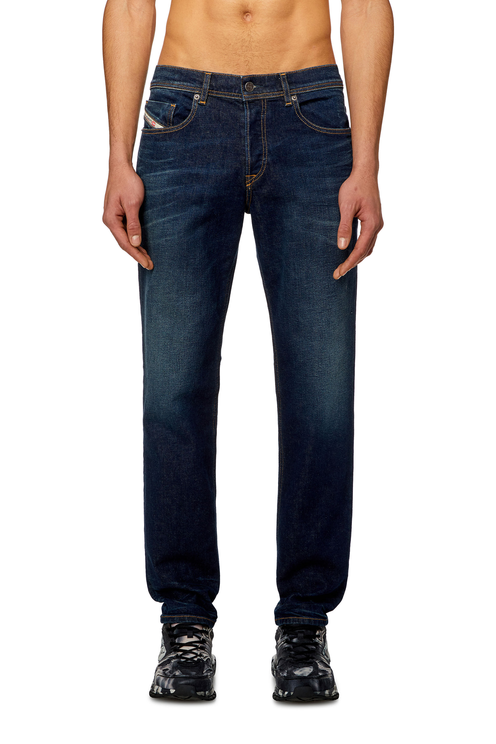 Men's Regular Skater Jeans | Dark blue | Diesel 2023 D-Finitive