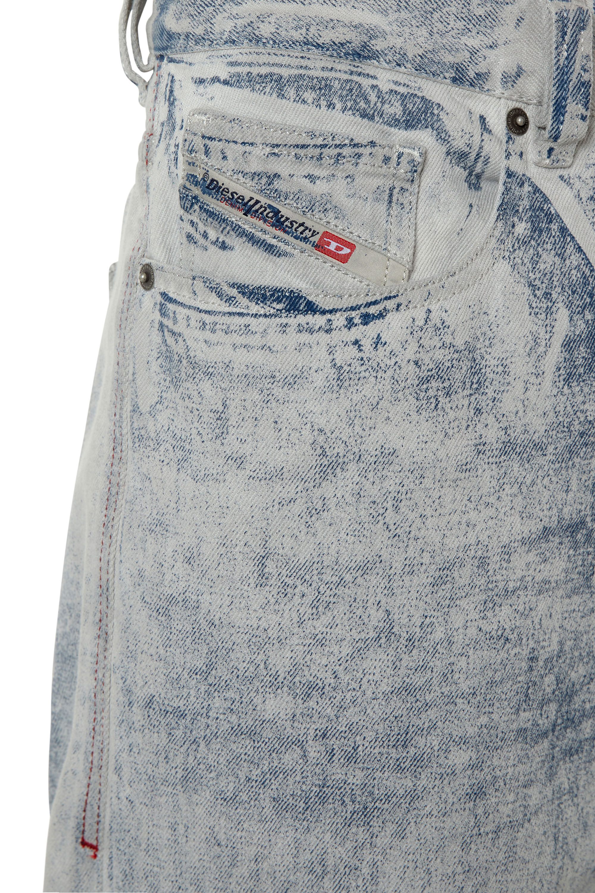 Diesel - 2010 D-Macs 09F23 Straight Jeans, Light Grey - Image 5
