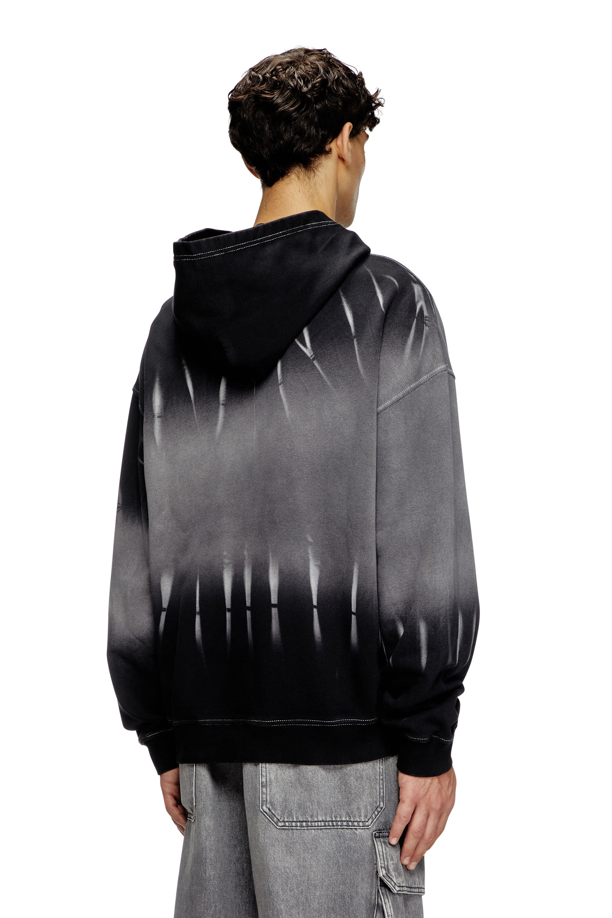 Diesel tie dye hoodie on sale