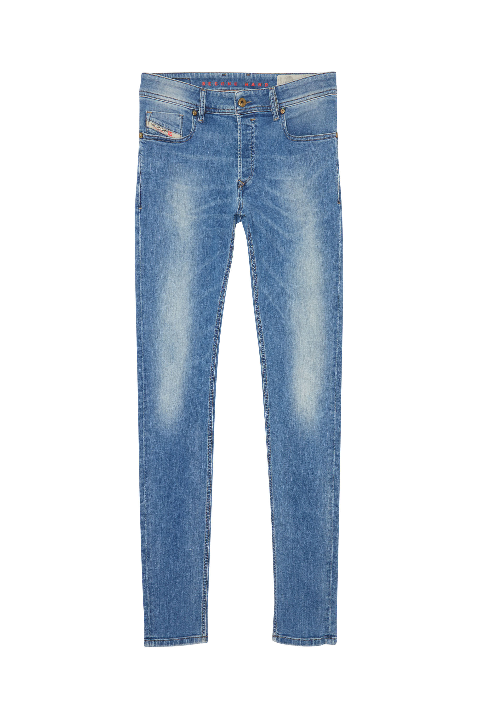 Diesel - SLEENKER, Man's Diesel Man - Jeans Medium blue in Medium blue - 1