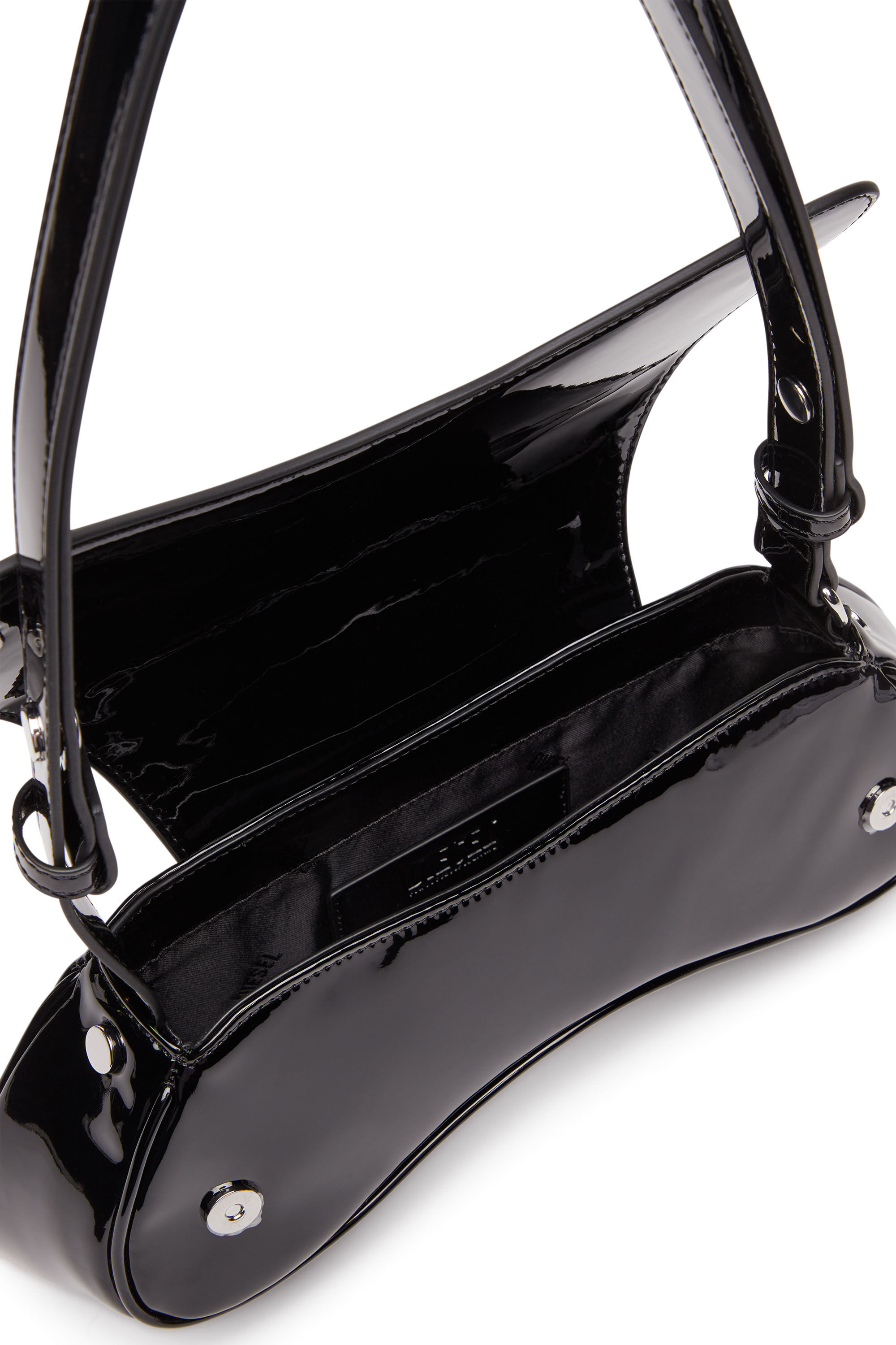 Women's Play-Glossy crossbody bag | Black | Diesel