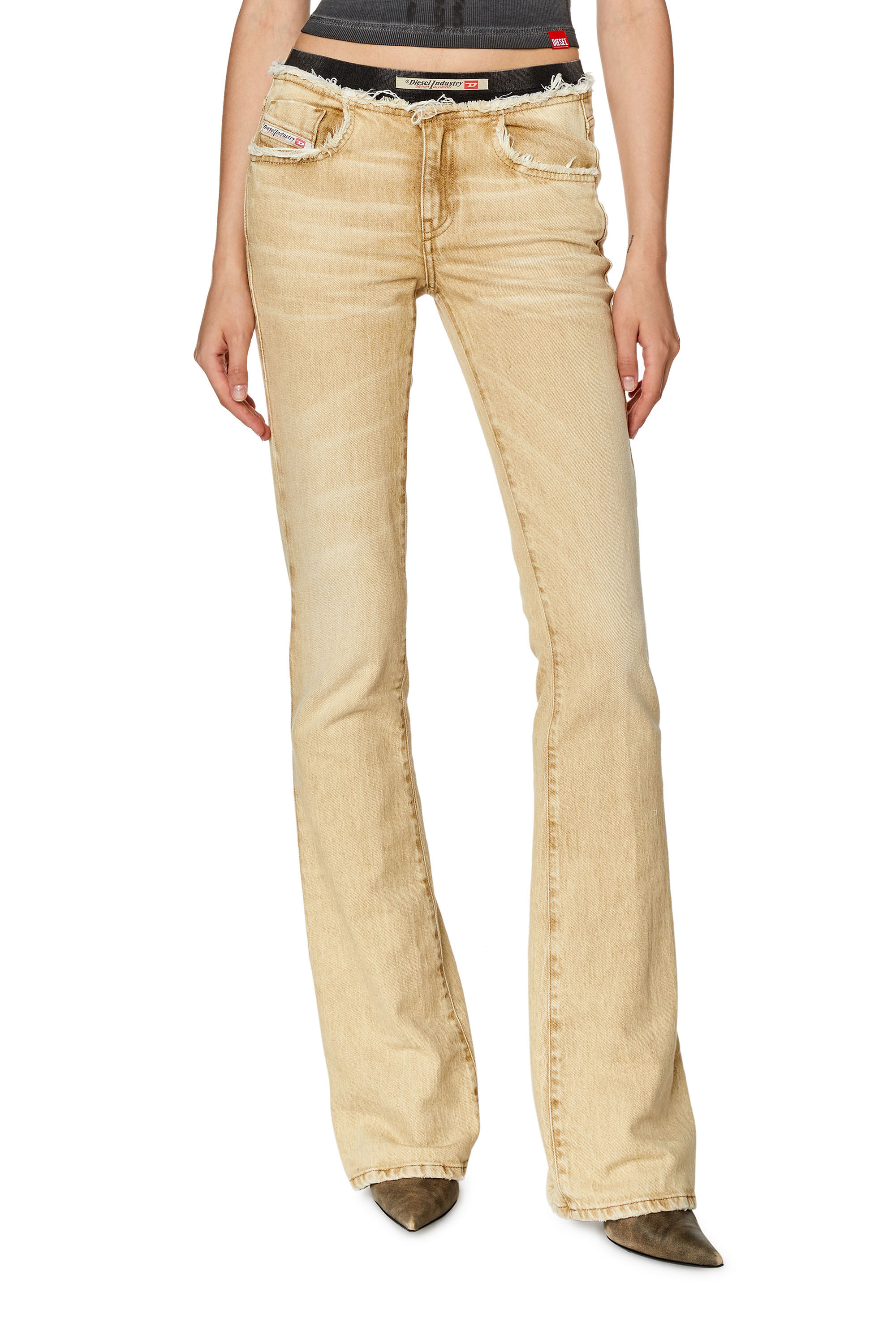 Light colored bootcut jeans on sale