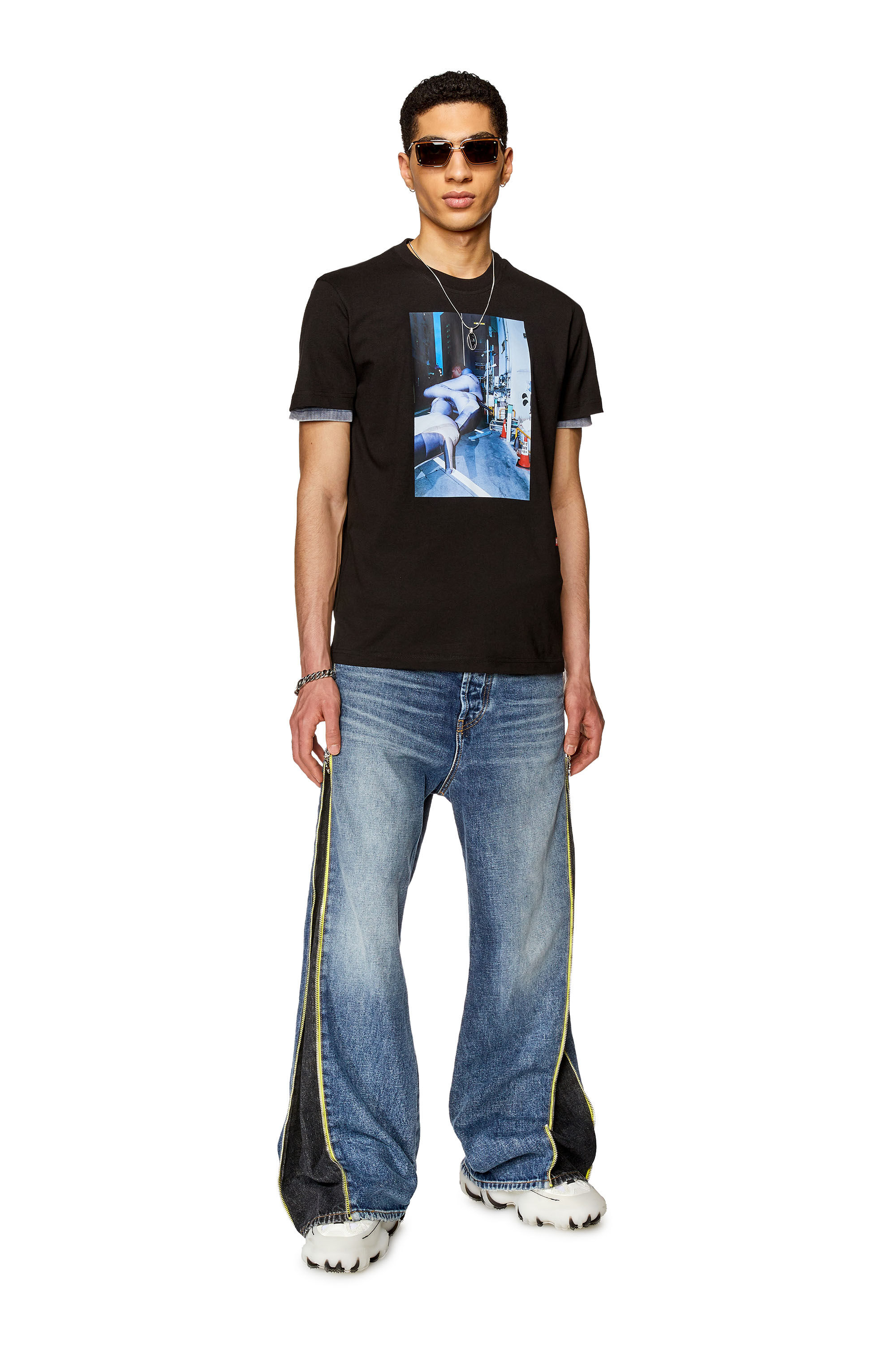 Diesel - T-DIEGOR-L5, Black - Image 1