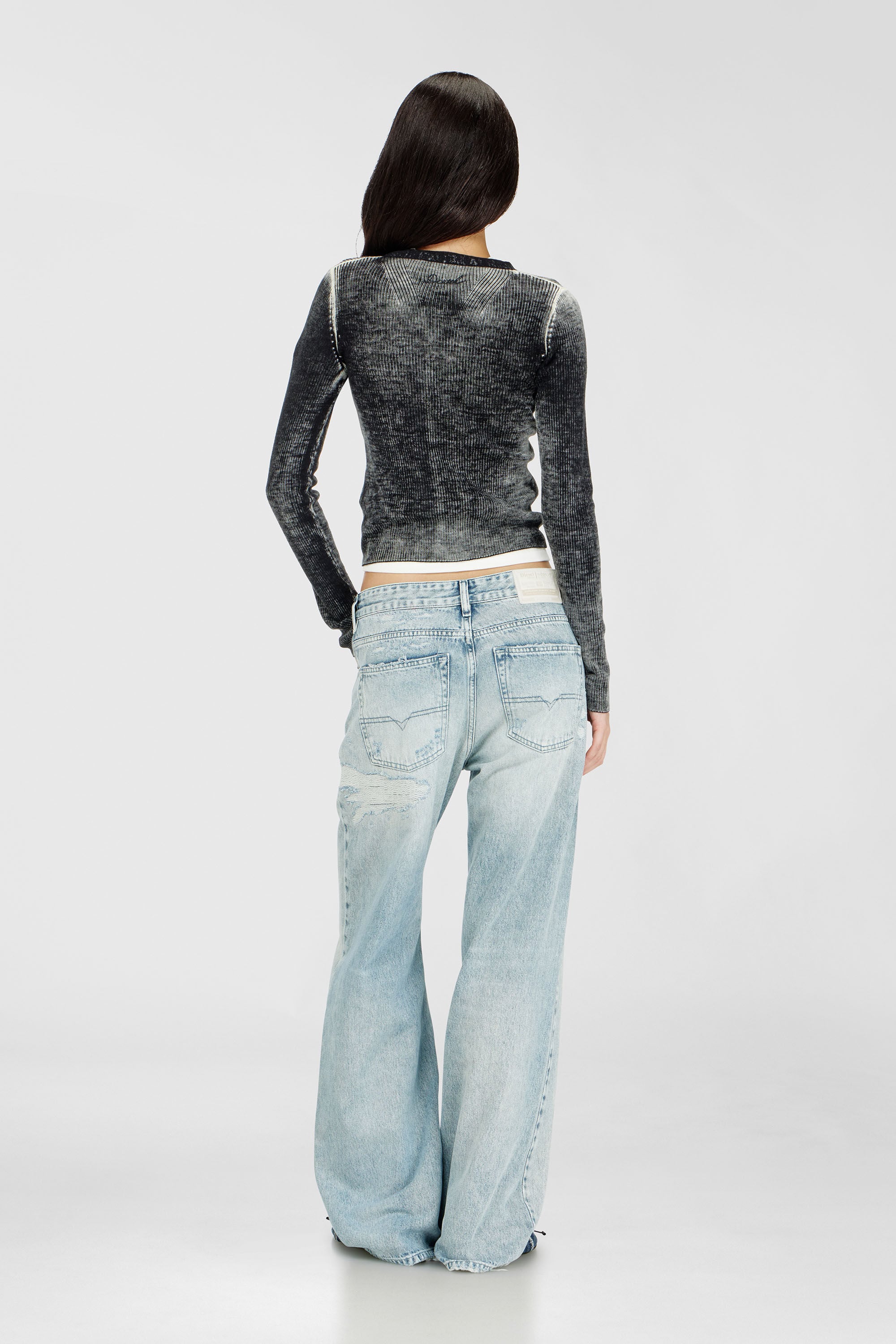 Diesel - Woman's Relaxed Jeans 1990 D-Waigee 09R51, null - 3