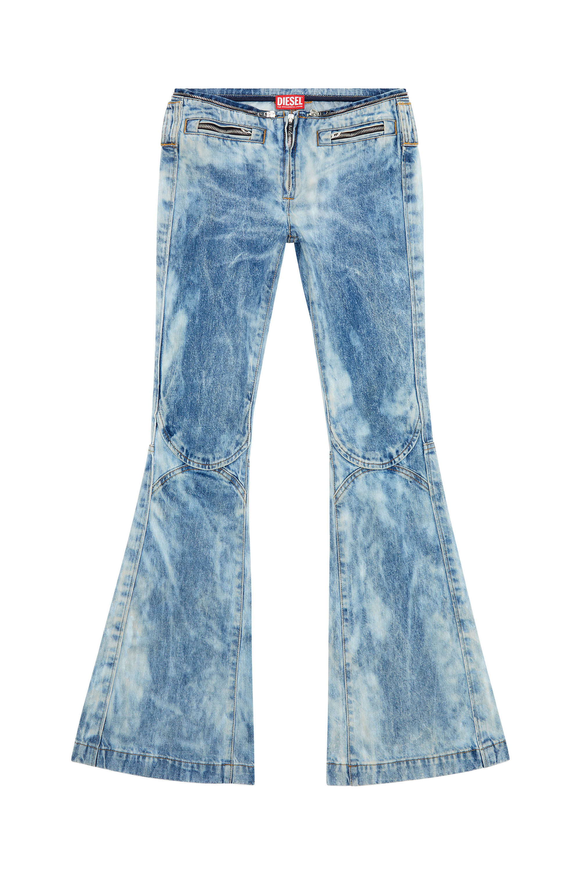 Diesel - Woman's Bootcut Jeans D-Gen 0PGAM, Light Blue - 2