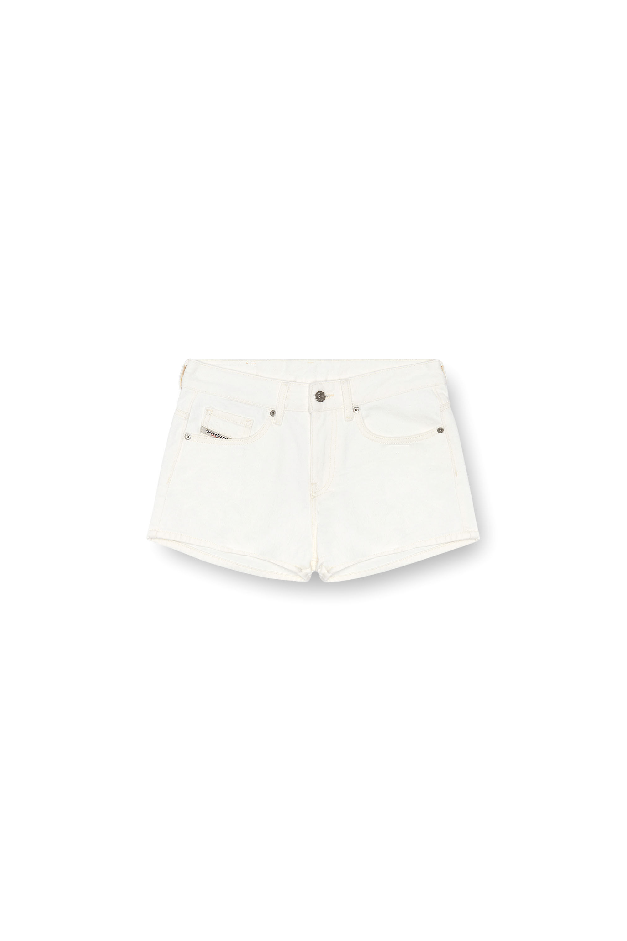 Women s Denim shorts White Diesel