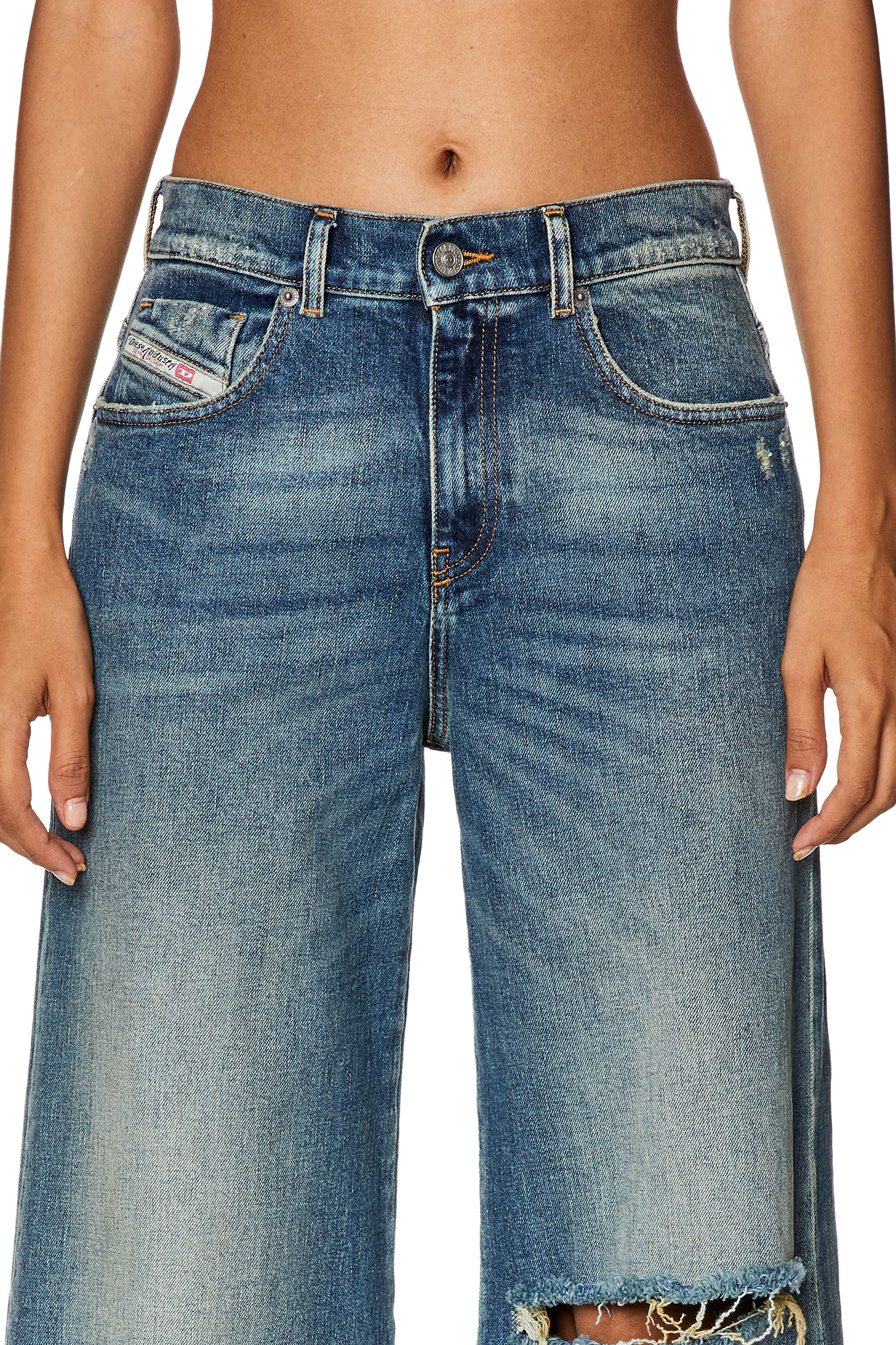 Women's Bootcut and Flare Jeans | Medium blue | Diesel 1978 D-Akemi