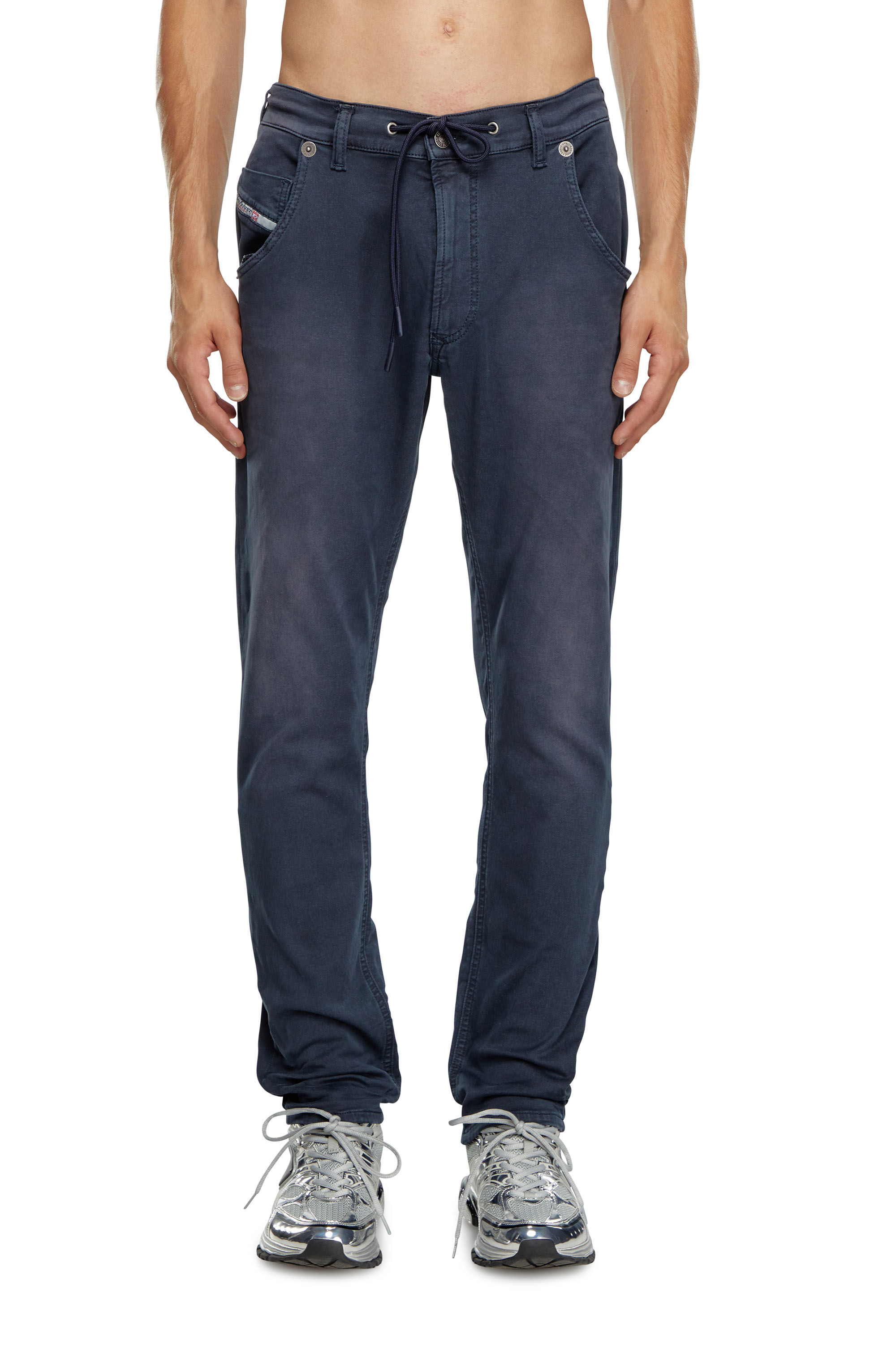 KROOLEY Man Tapered Coloured Joggjeans elastic waist Diesel
