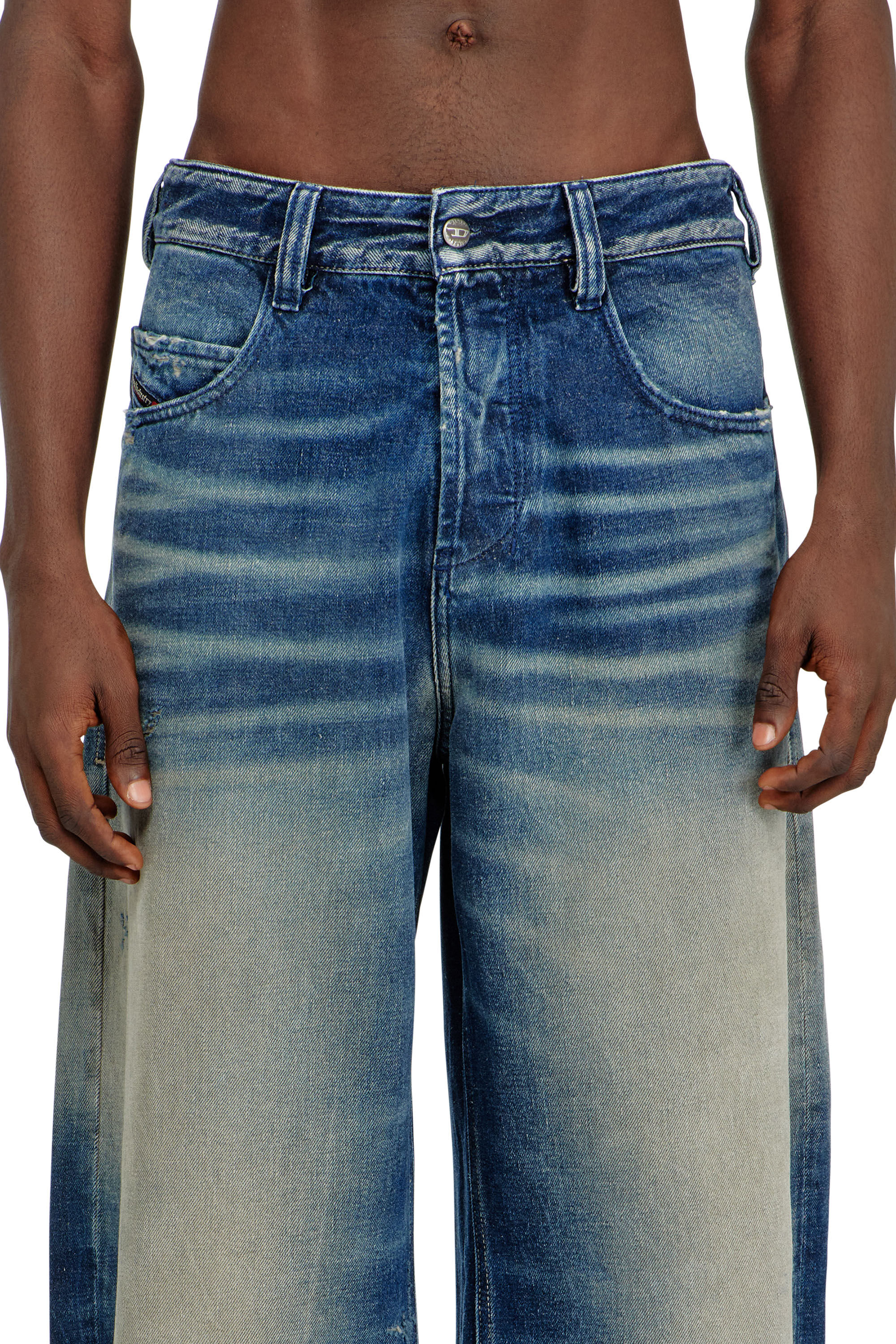 Women's Relaxed Jeans | Dark Blue | Diesel 1997 D-Enim