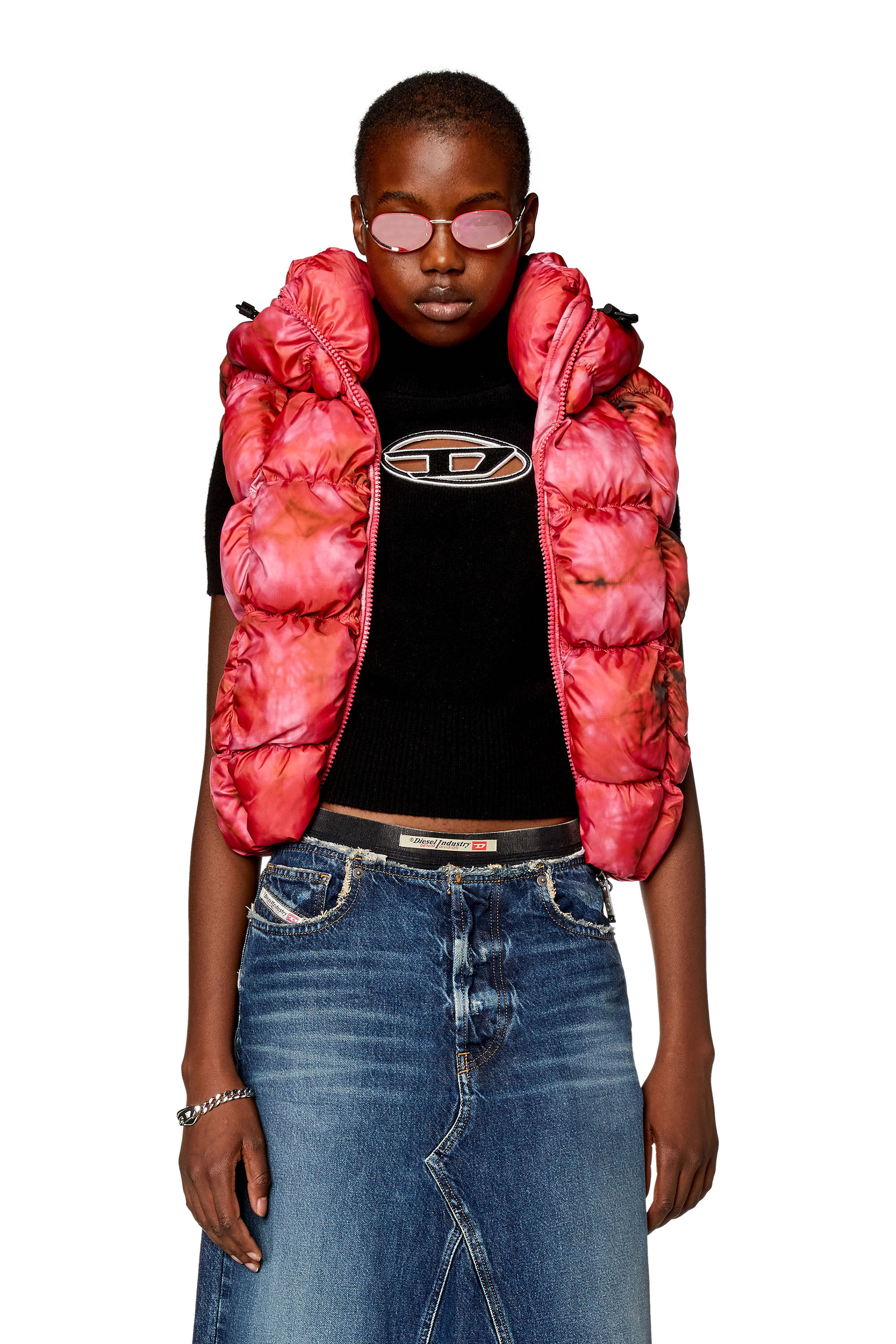 Diesel down jacket women's outlet