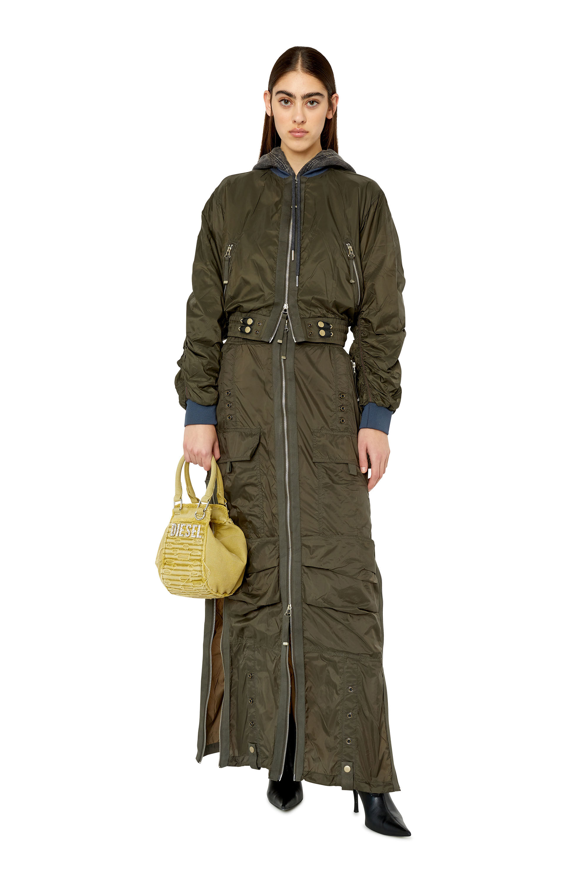 G NOAK Woman Bomber jacket in light nylon Diesel