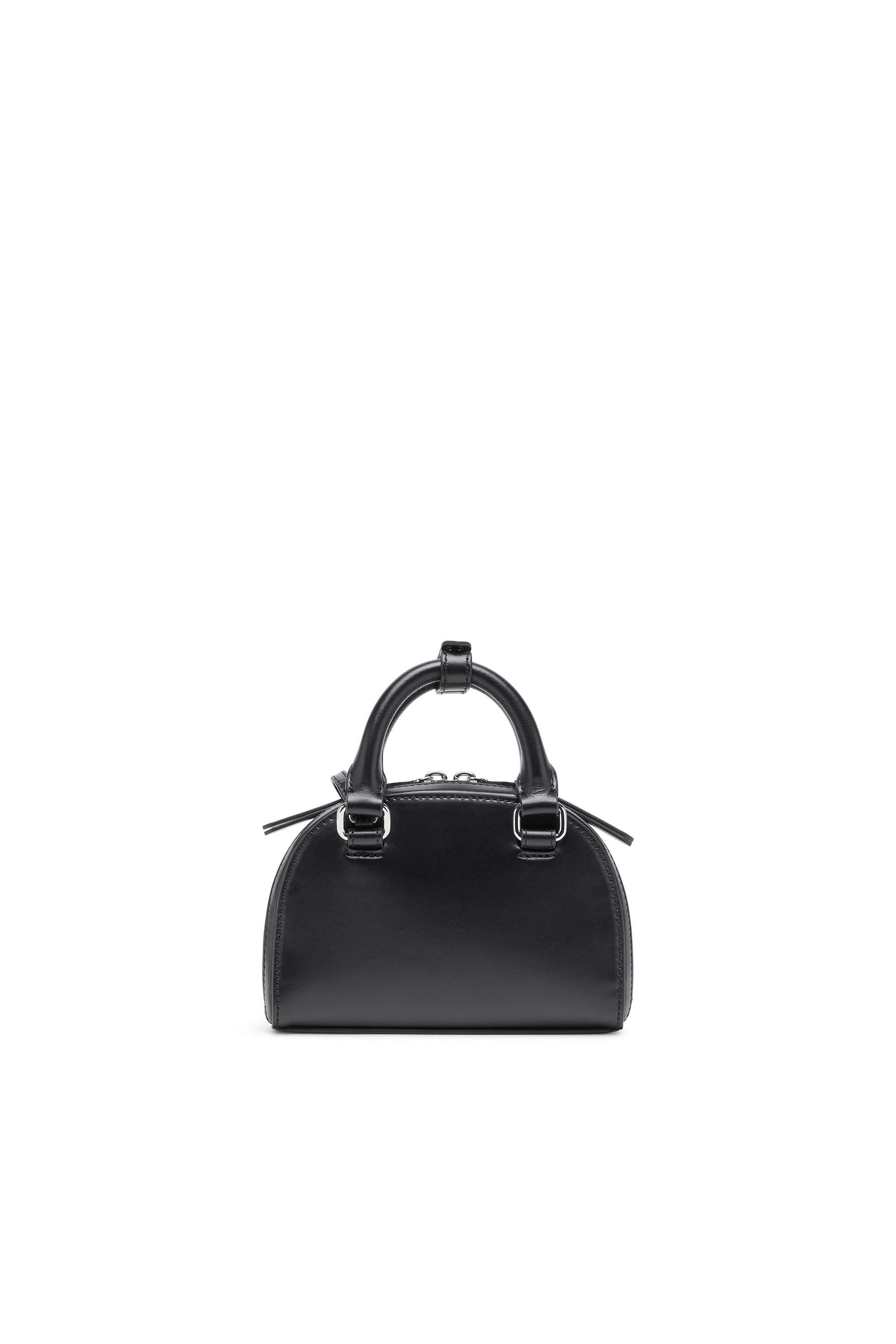 Diesel - 1DR DOME CROSSBODY XS, Woman's 1DR Dome-Mini crossbody bag in nappa leather in Black - 4