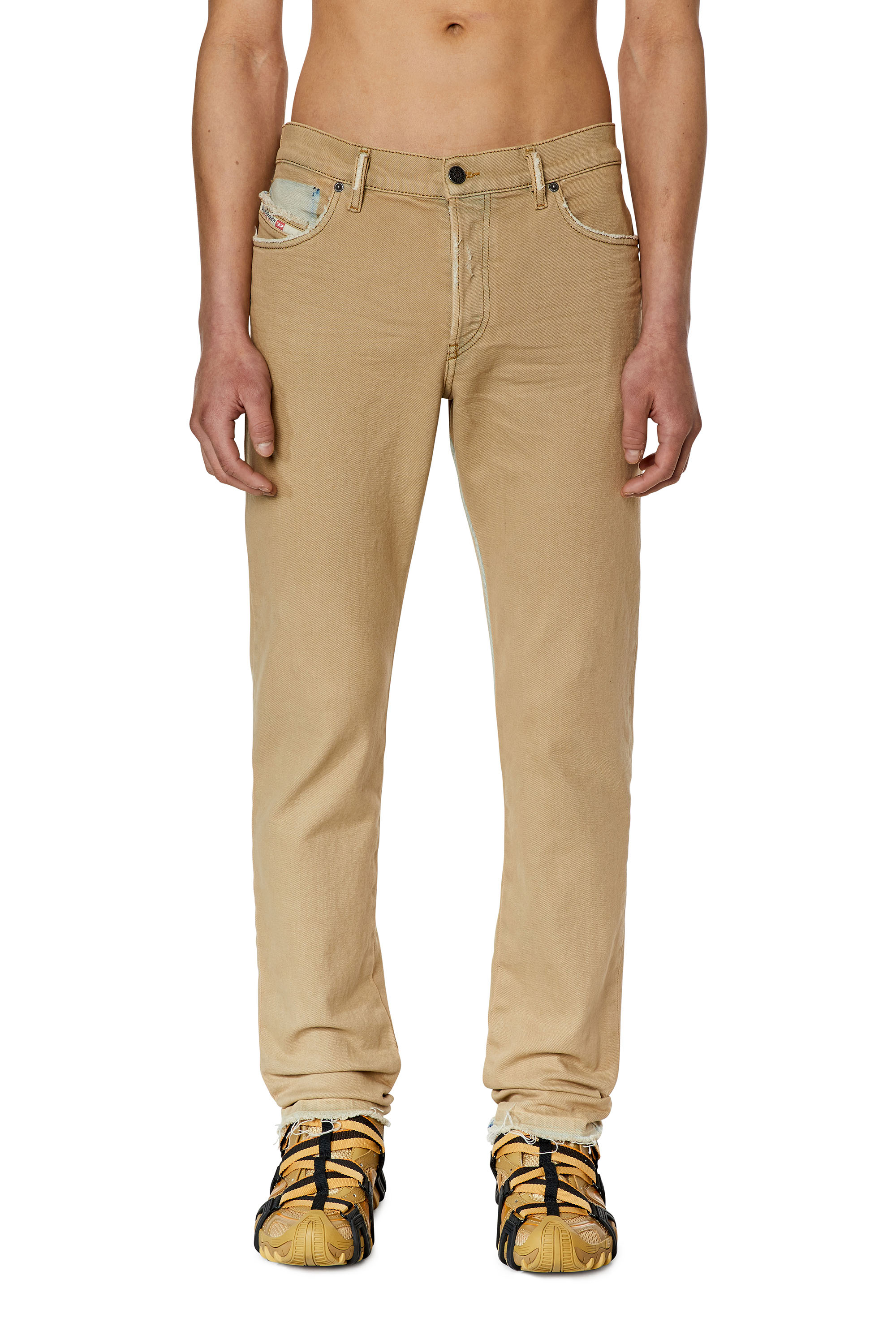 Diesel - 1995 D-Sark 09F24 Straight Jeans, Beige - Image 1